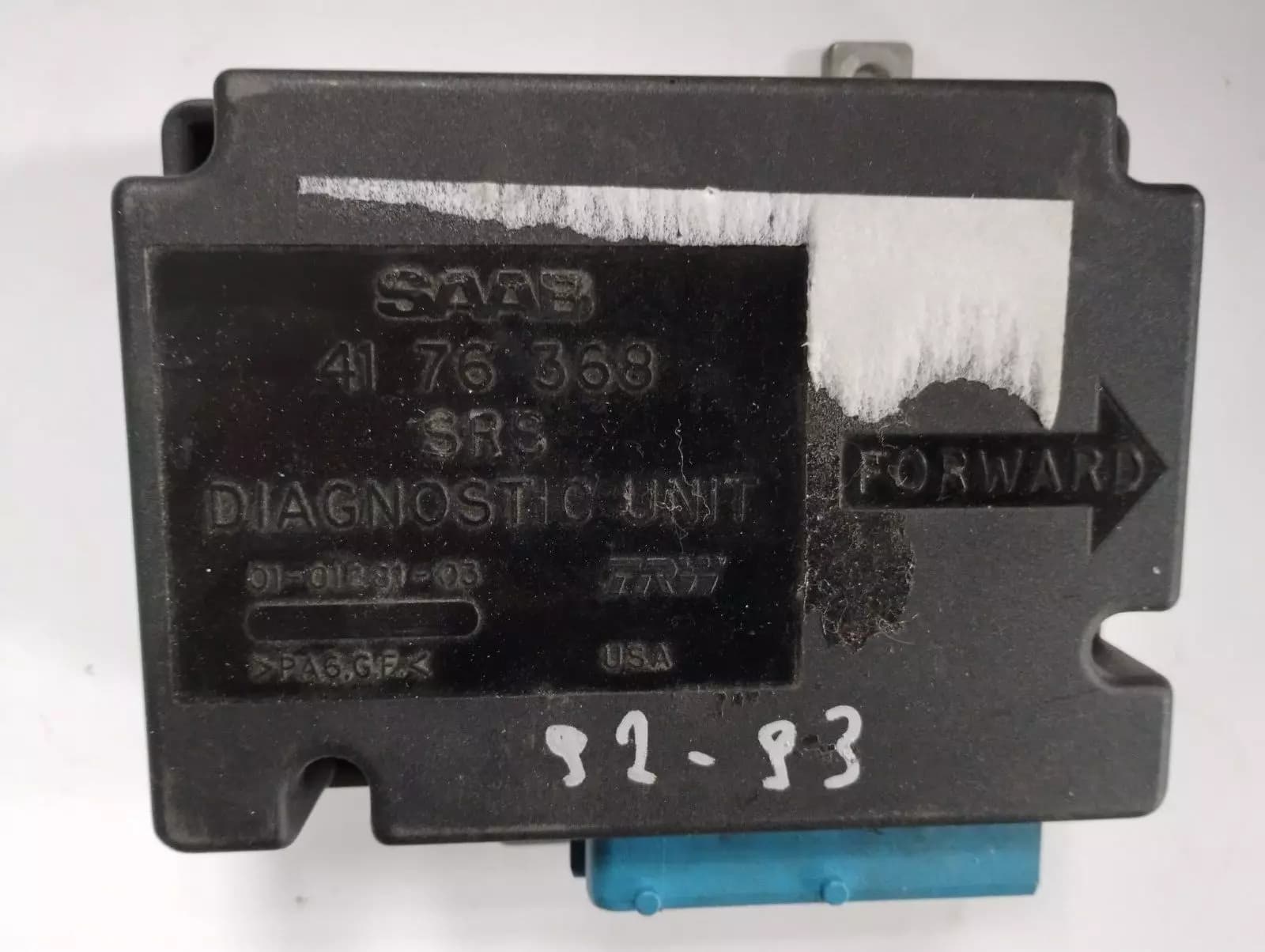SAAB Airbag, SRS control unit,Part no: 4176368
