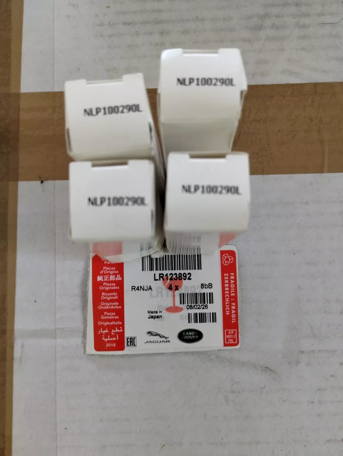 Jaguar, Land Rover, genuine Spark plug, No: NLP100290L