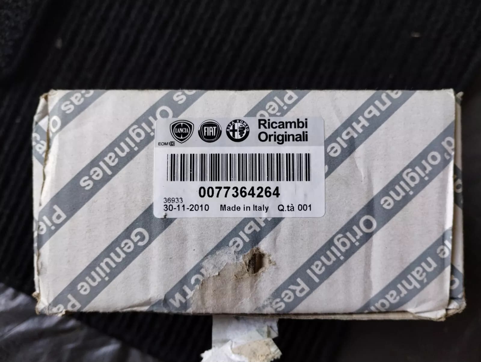 Genuine Fiat BRAKE SHOE KIT No : 77364264