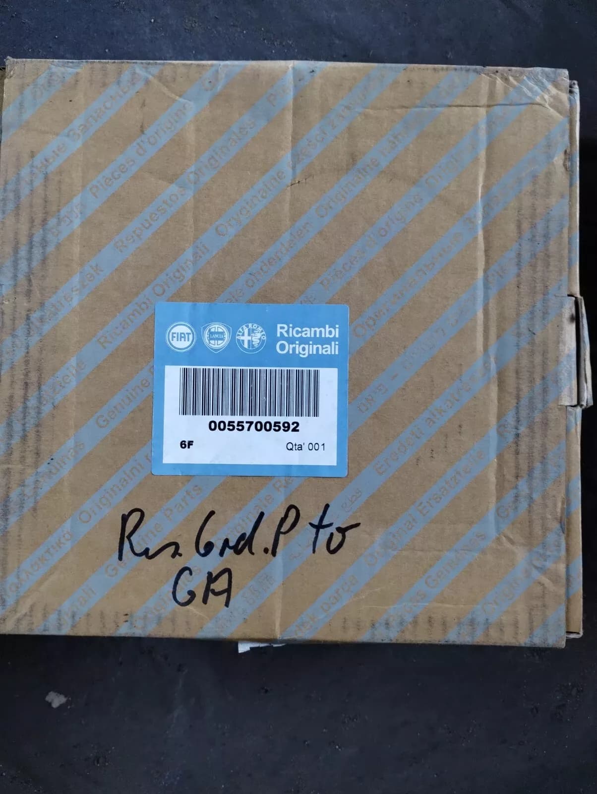 Genuine Fiat BRAKE DISC No : 55700592