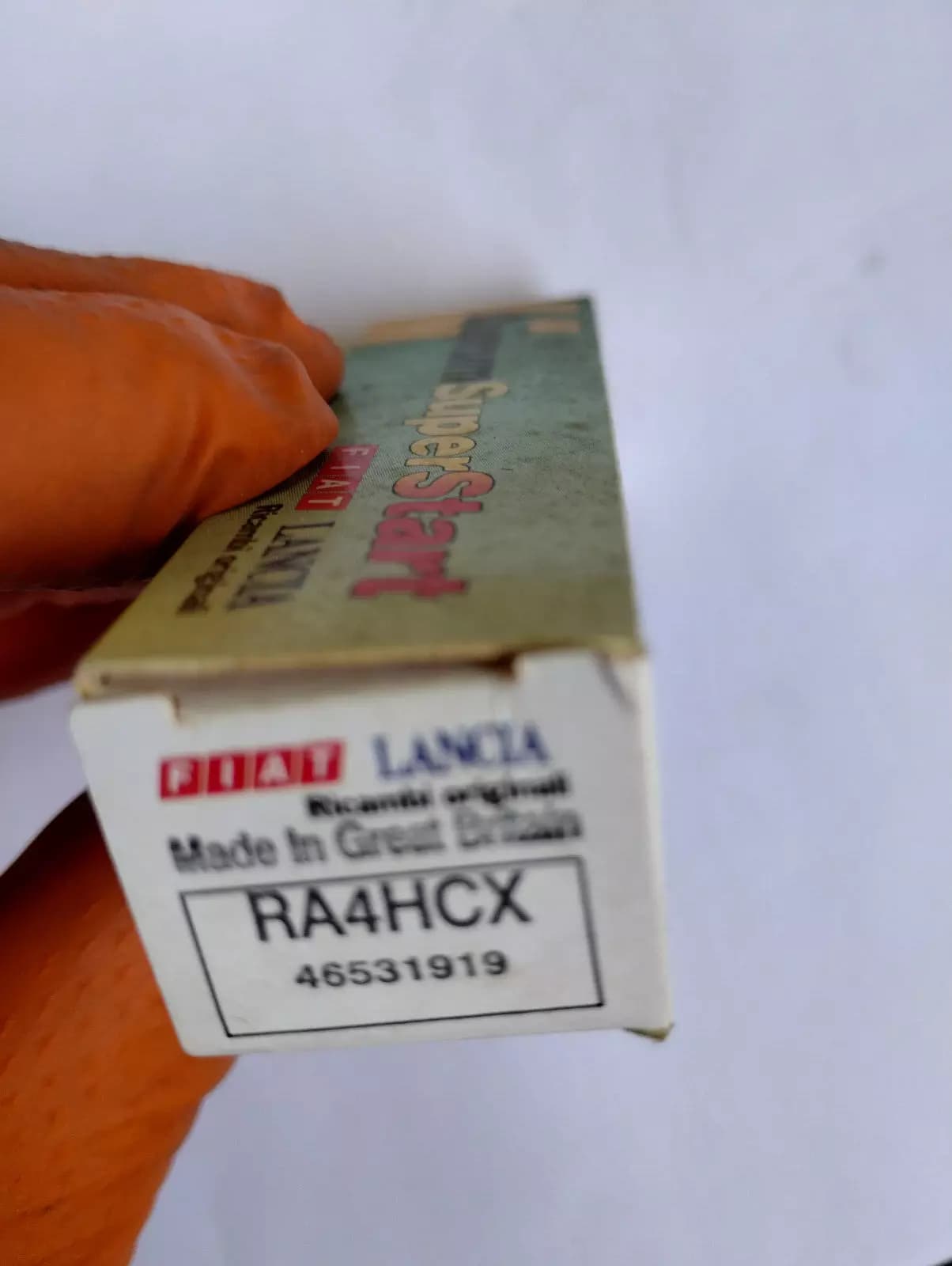 Genuine Fiat, Lancia SPARK PLUG 4 PCS No: 46531919