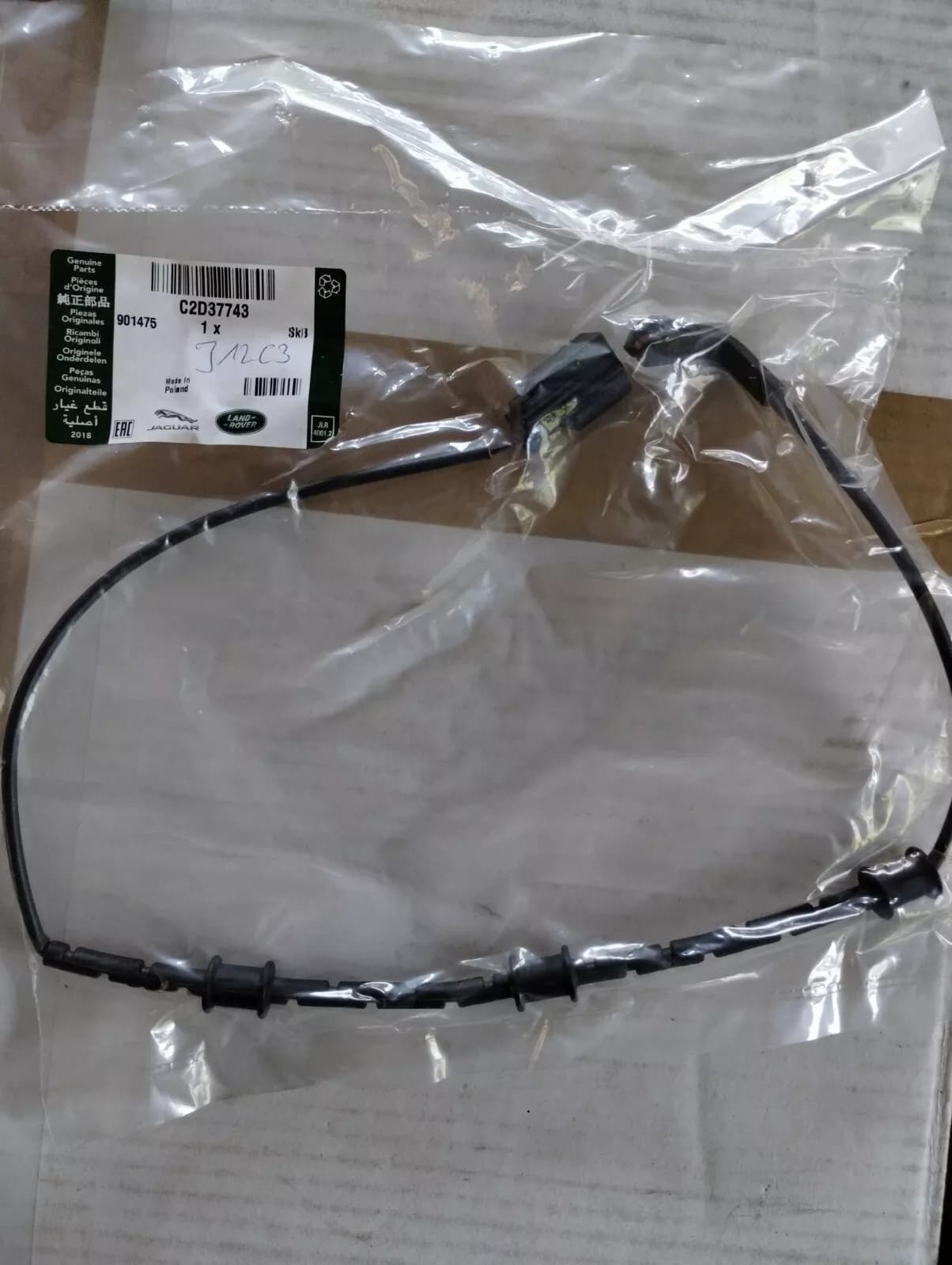 Jaguar, Land Rover, genuine Sensor No : C2D37743