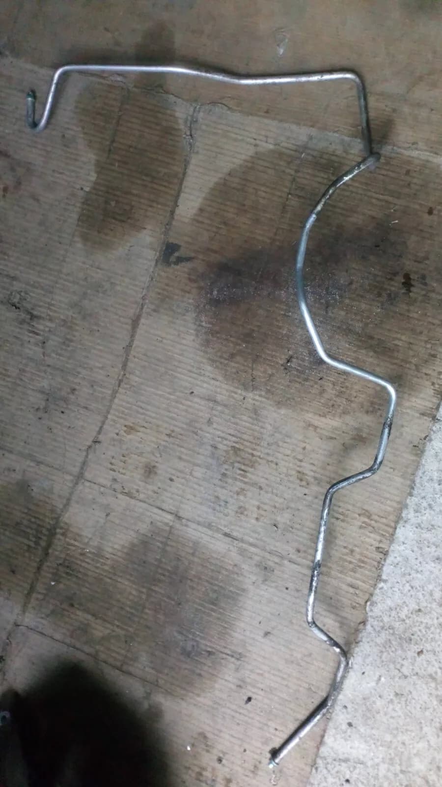 SAAB 9-3 A/C system tube for expansion valve (thin) Year: 1998-