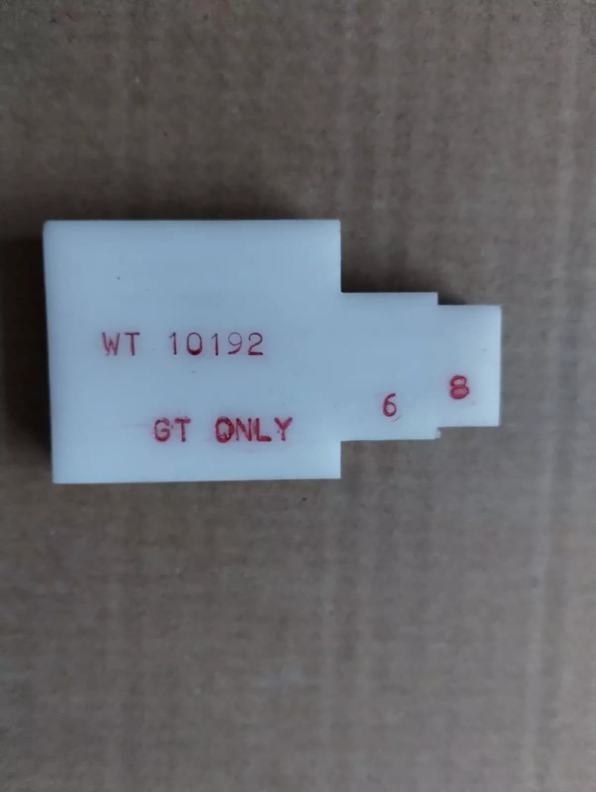 NEW BENTLEY genuine FRONT QUARTER GLASS SET GAUGE No: WT10192