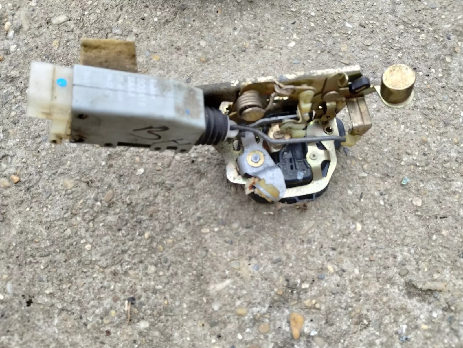 Saab 9-3 Door lock rear left, part no: 4948048, 805418