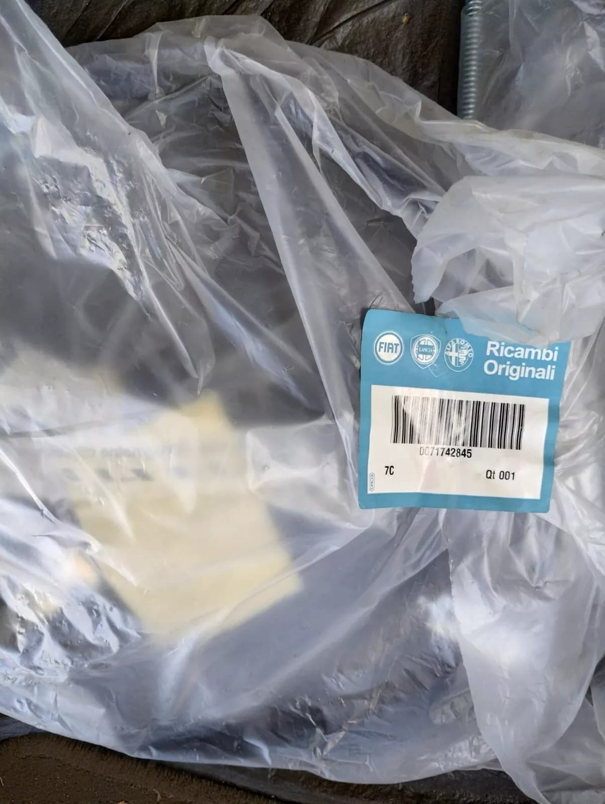 Genuine Fiat, Sedici, CABLE FOR HAND BRAKE No: 71742845