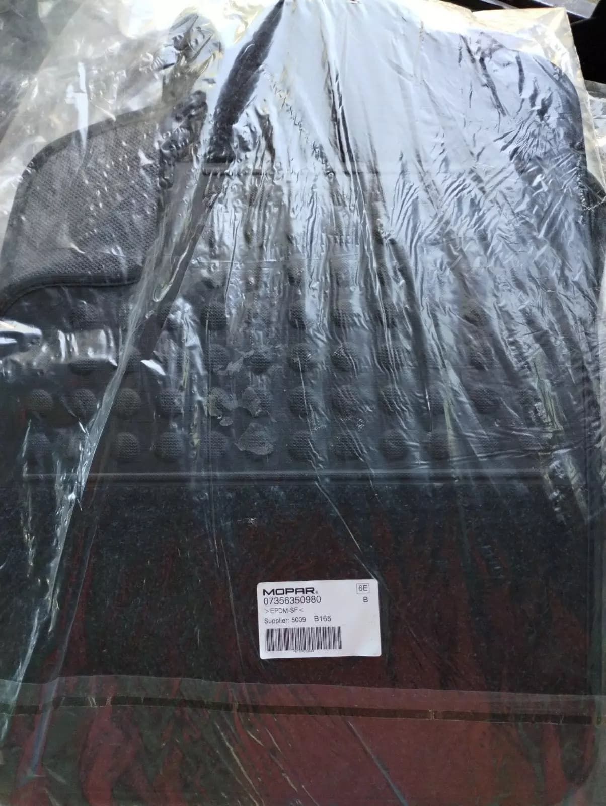 FIAT 500 floor mats NR: 7356350980