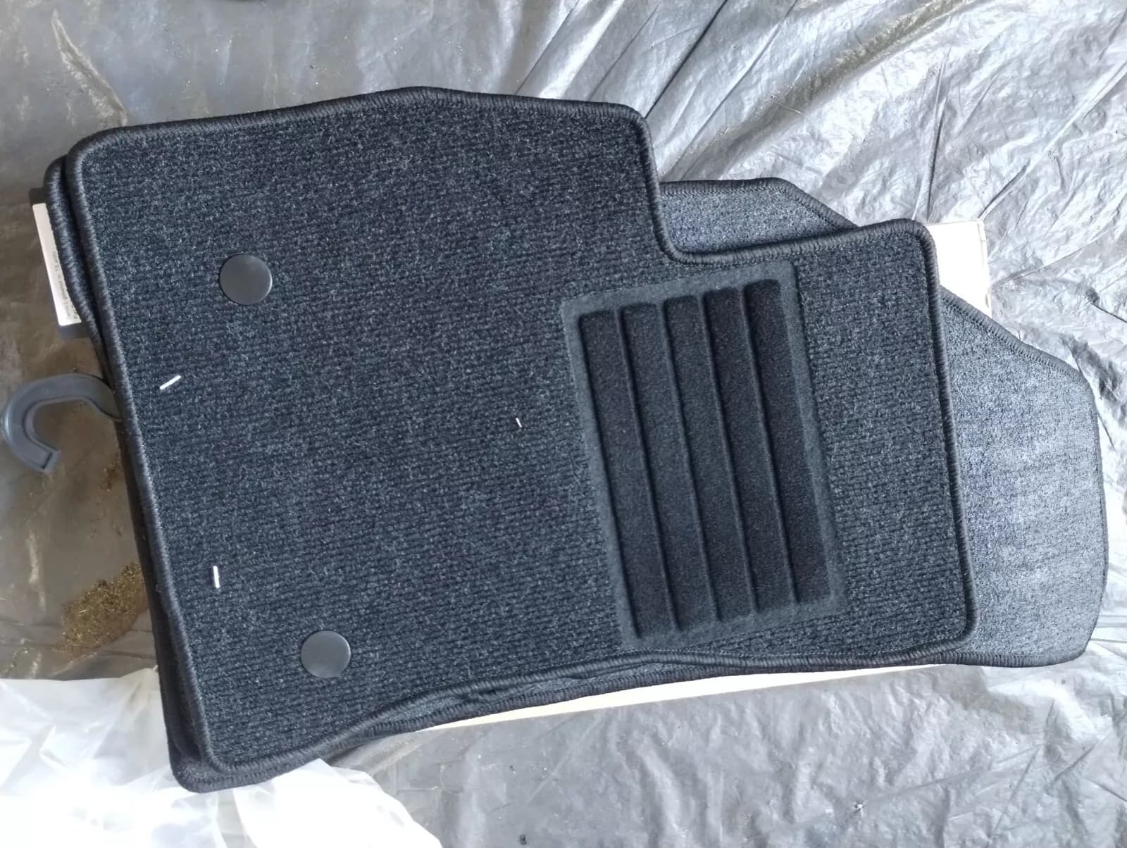 Genuine Fiat Doblo Panorama Mats, floor mats. From 02 10