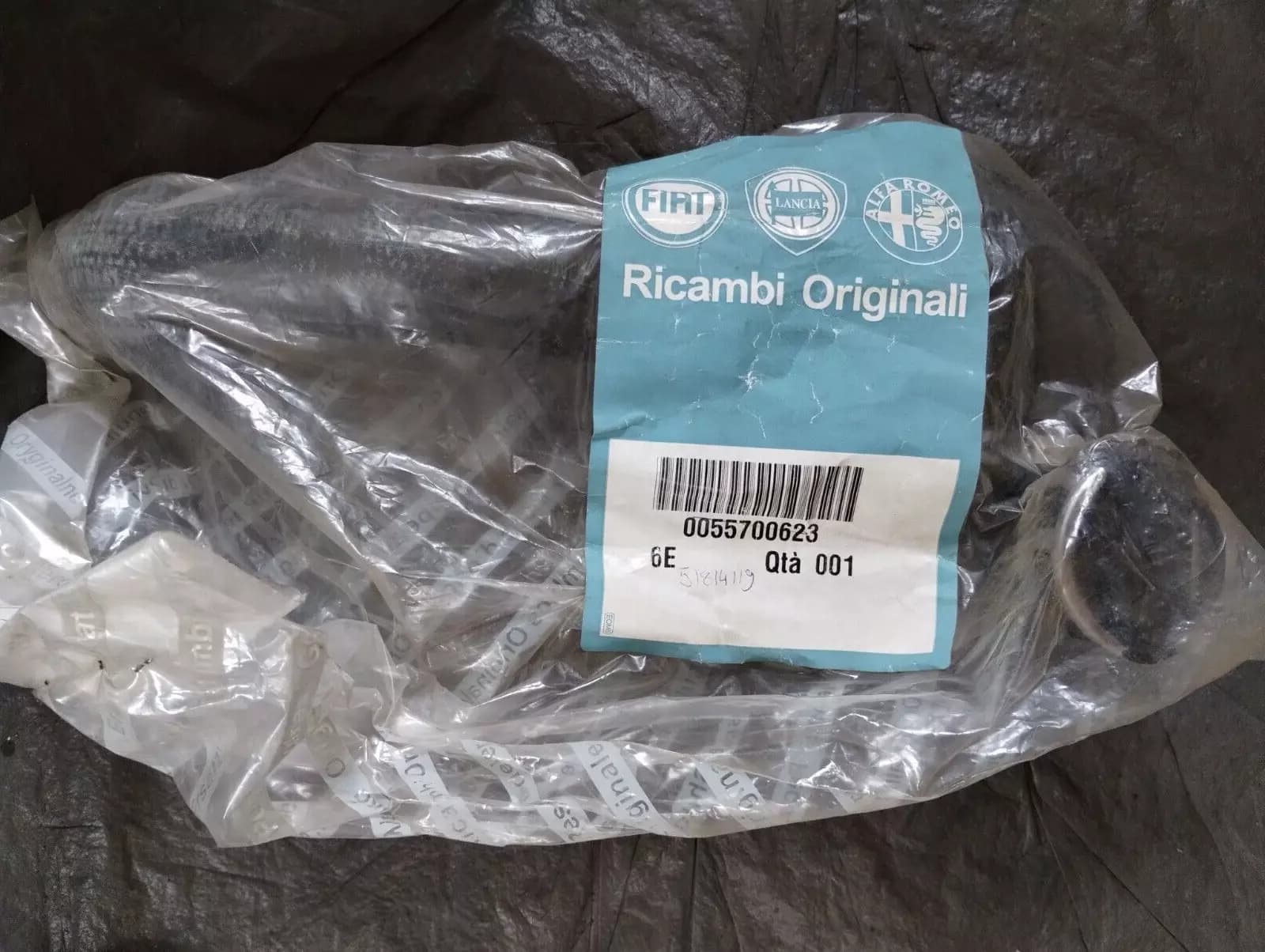 Genuine Fiat, radiator hose No: 55700623, 51814119