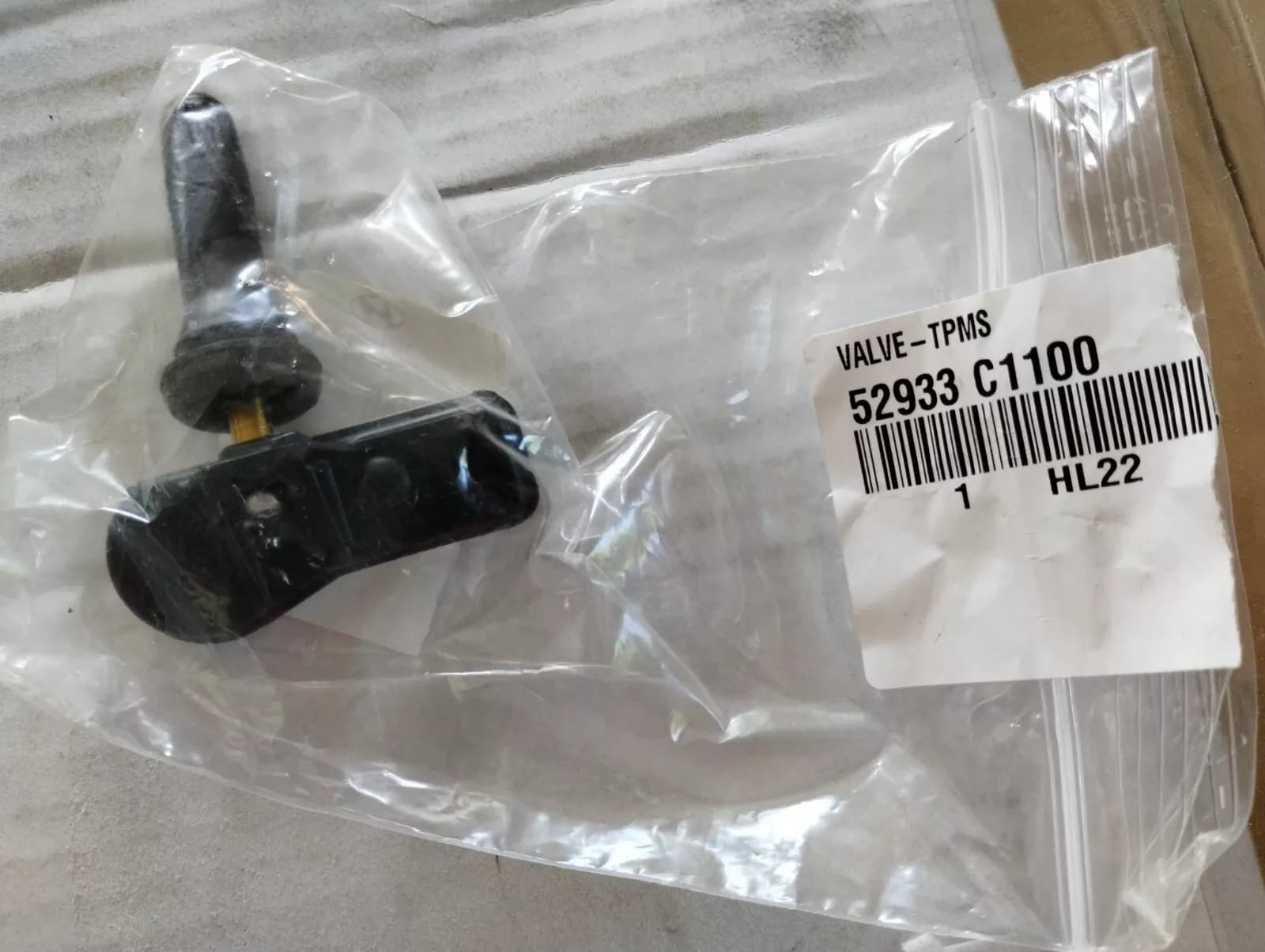 Genuine Hyundai, VALVE-TPMS 1 pcs no: 52933C1100
