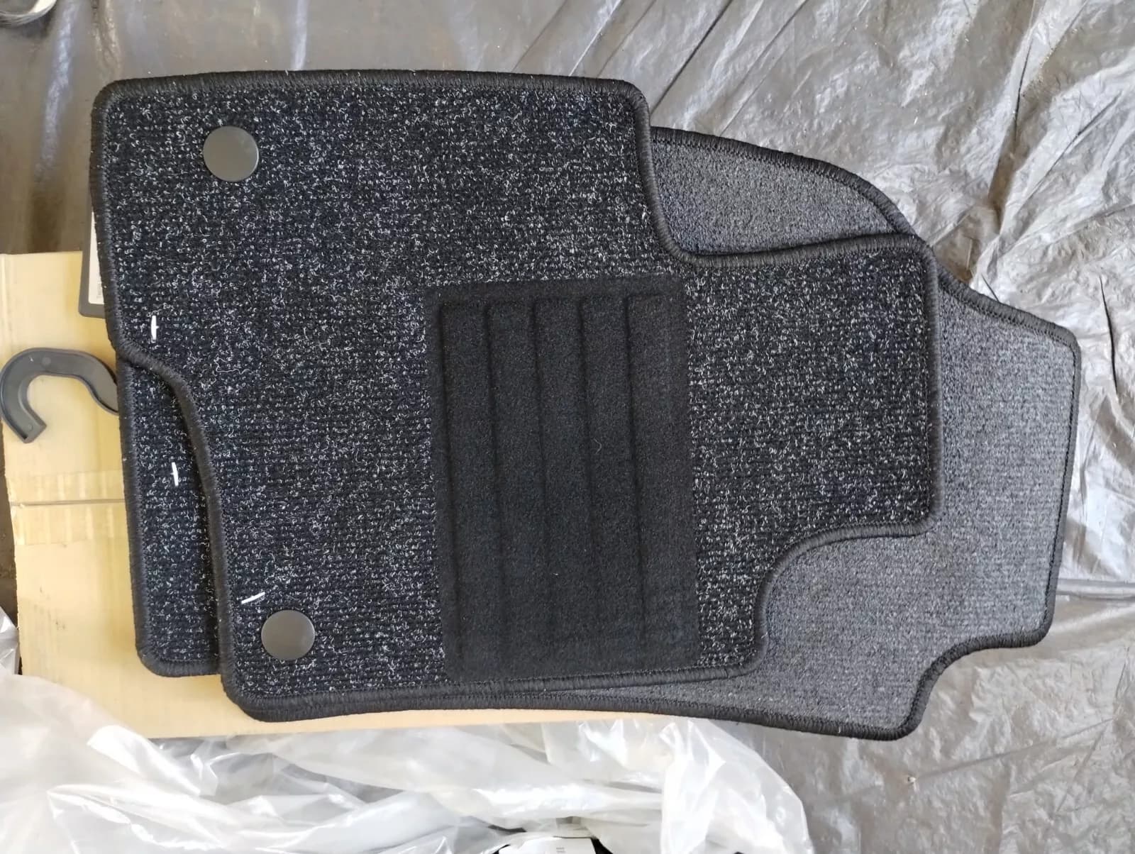 Genuine Fiat Panda 02 12 Mats, floor mats. No: 3093