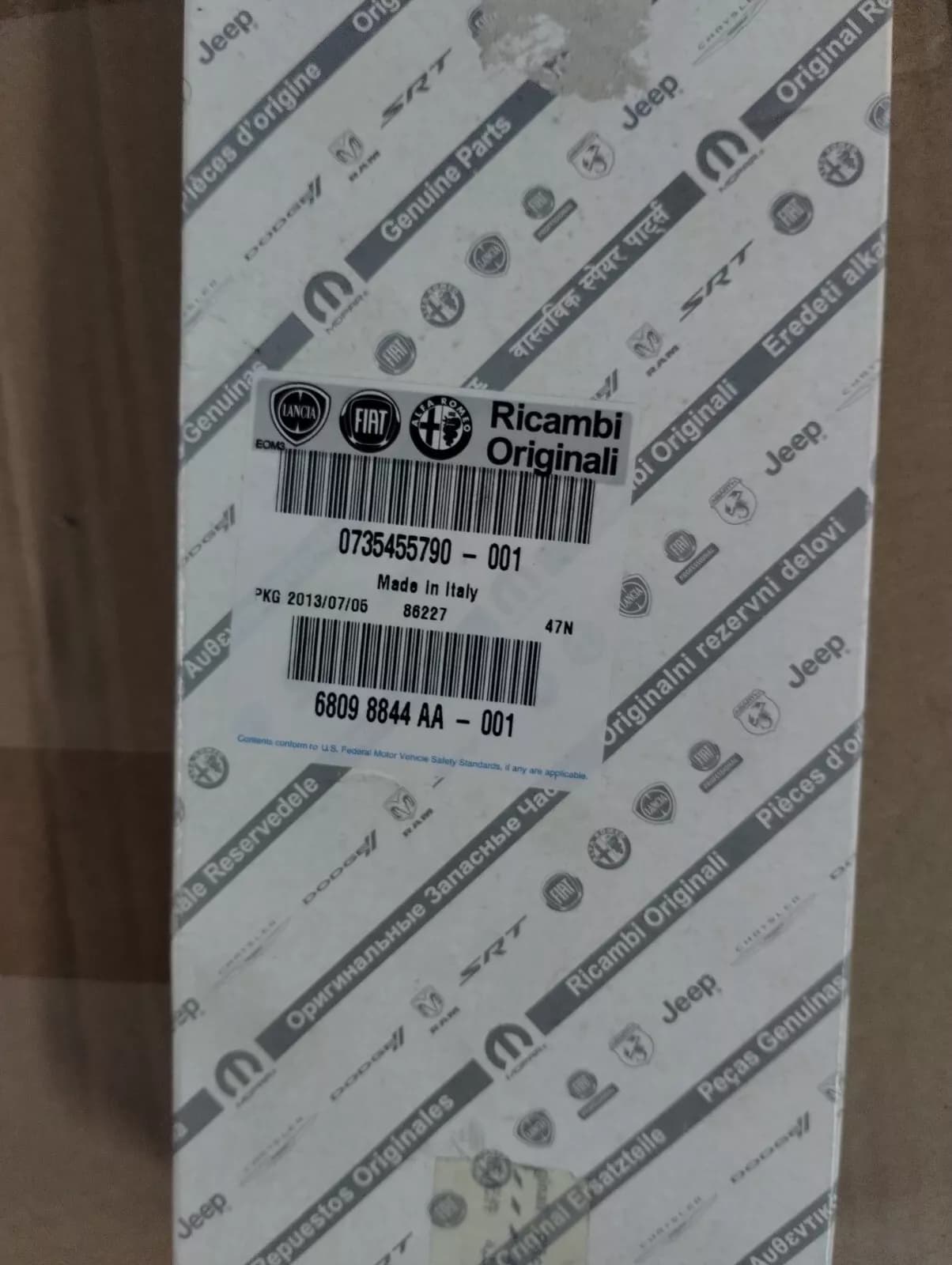 Genuine FIAT, side molding No: 735455790