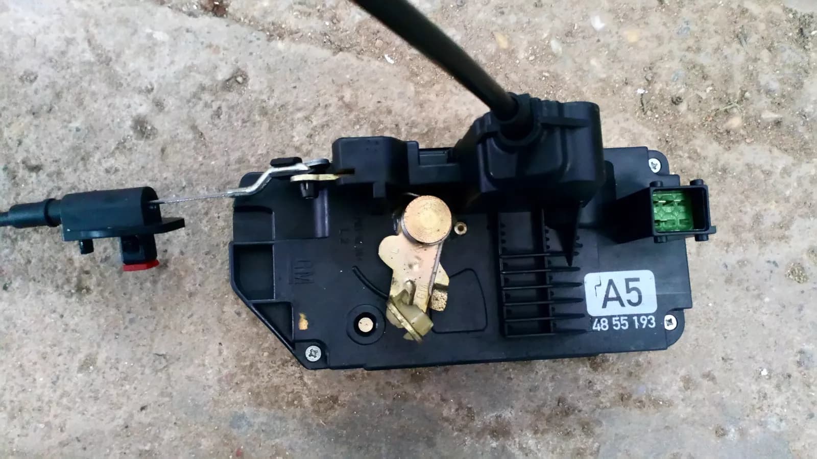 Saab 9-5 door lock, central locking left rear