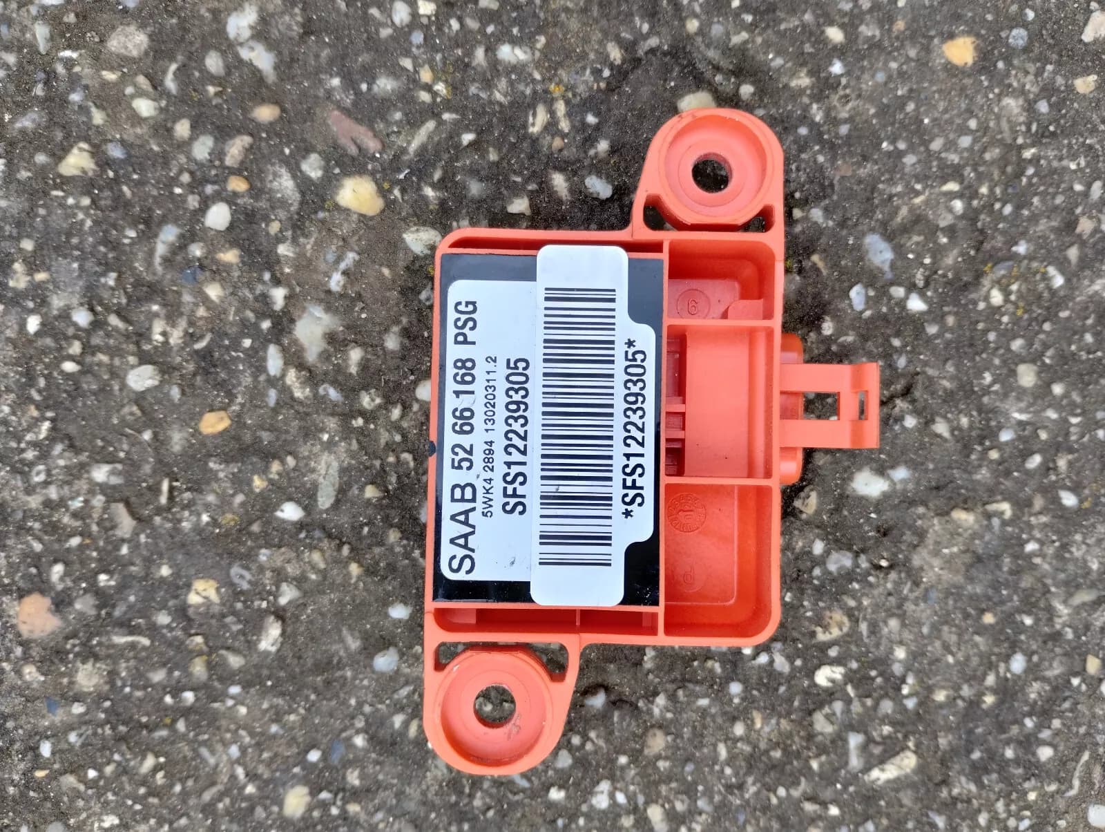 Saab 9-3 Coupé, convertible, airbag sensor no:5266168, 12239305