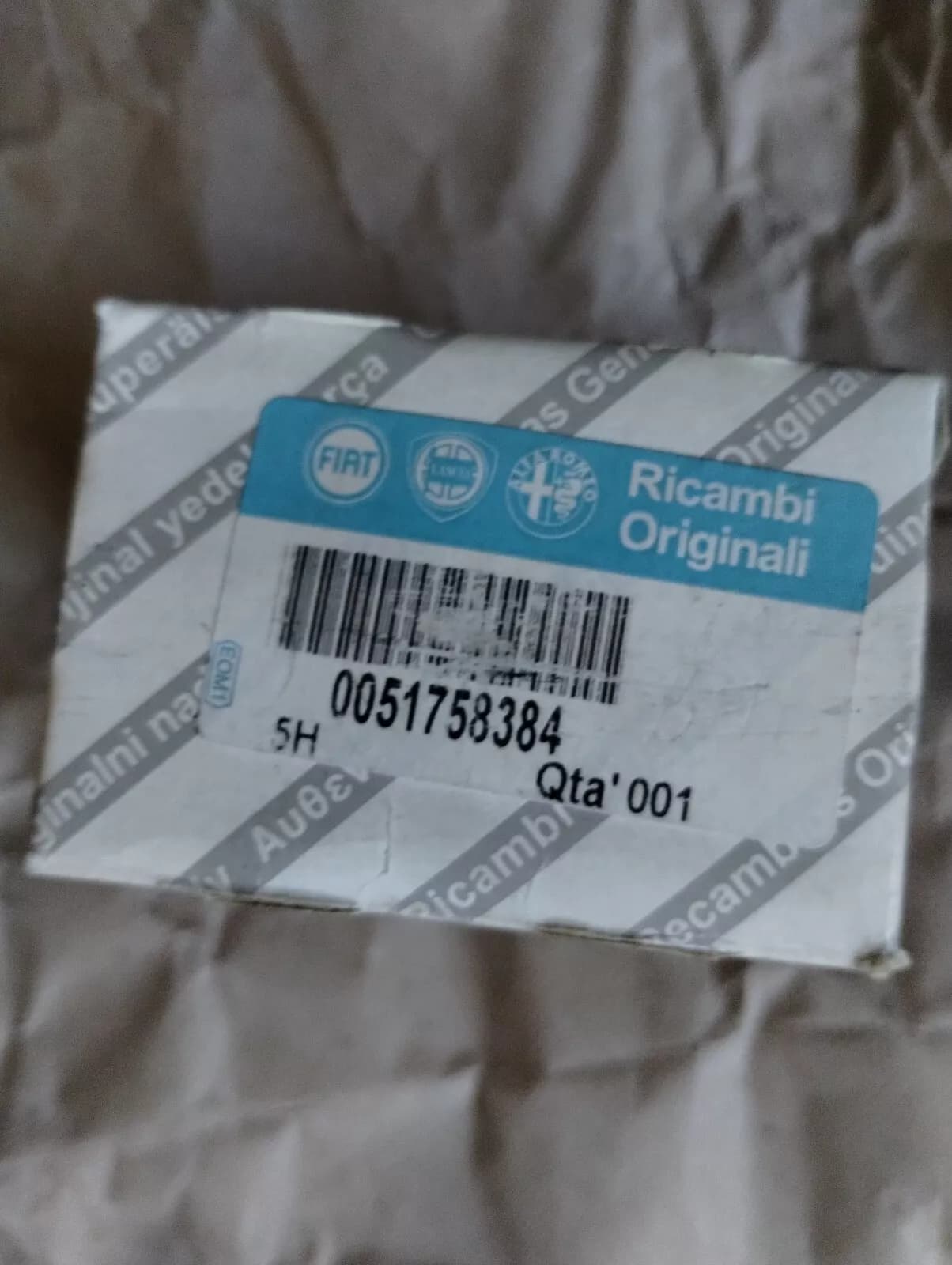 Genuine FIAT BELT TENSIONERS No: 51758384