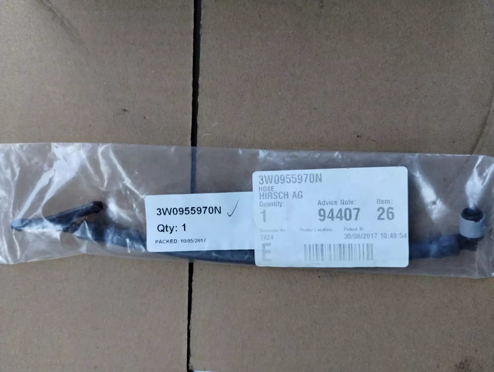 ORIGINAL BENTLEY PANTS 1 PCS Nr: 3W0955970N