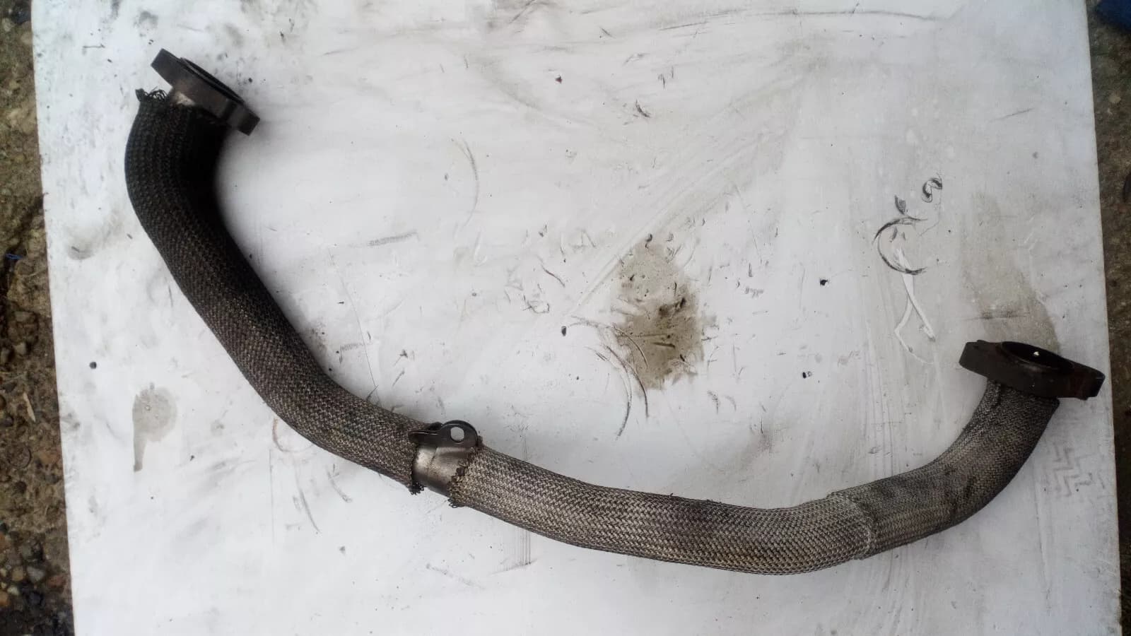 Peugeot 2 2HDI 170PS EGR pipe