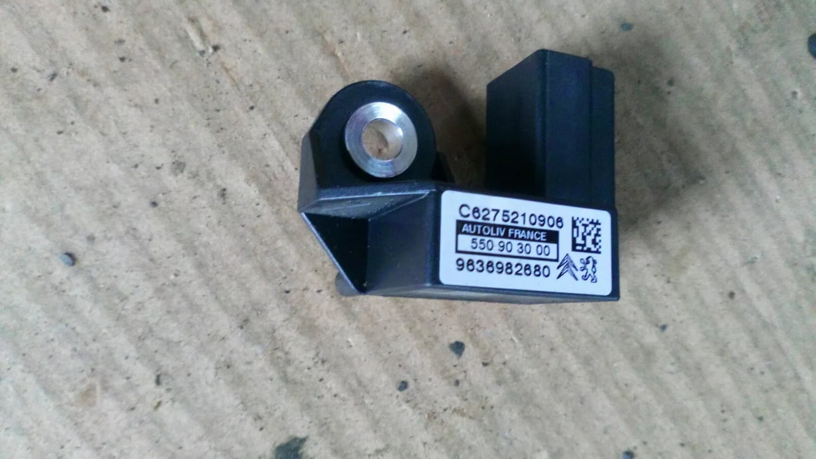Peugeot SRS sensor part no :9636982880