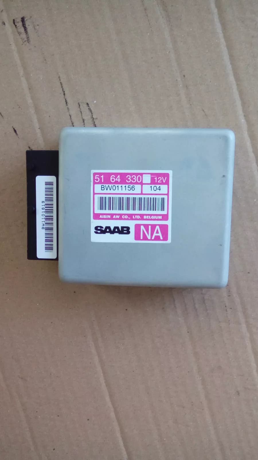 Saab 9-5 gearbox control unit part no 5164330