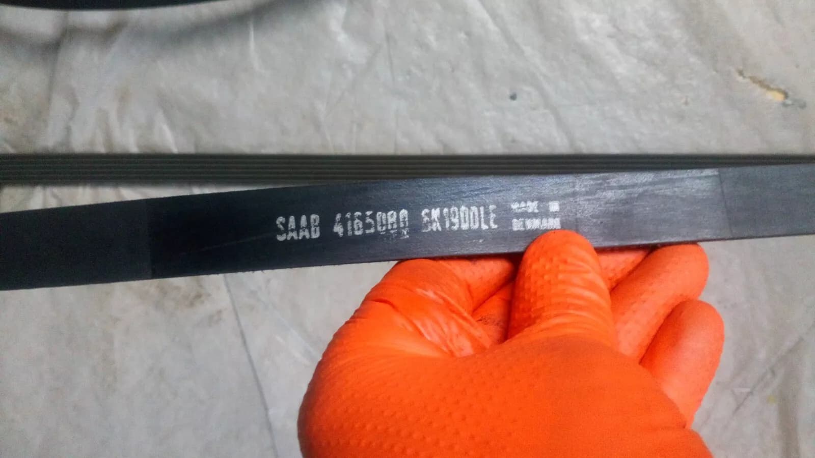 Saab V-belt original 6K1900LE No:4165080