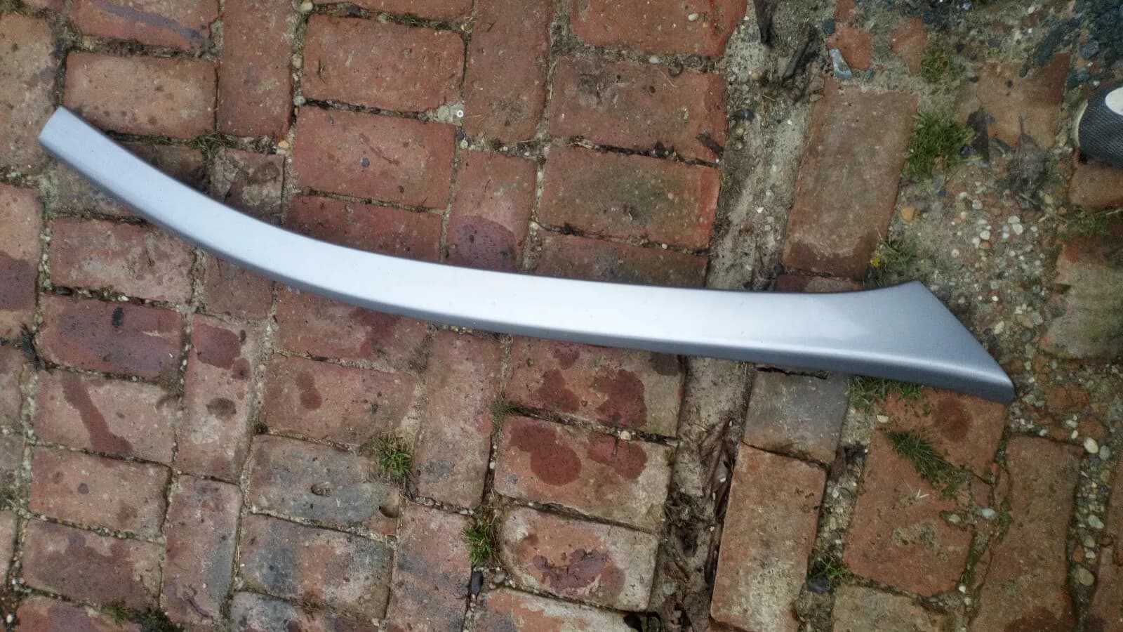 Peugeot 607 "A" Pillar trim left part no :300537 Smoked silver