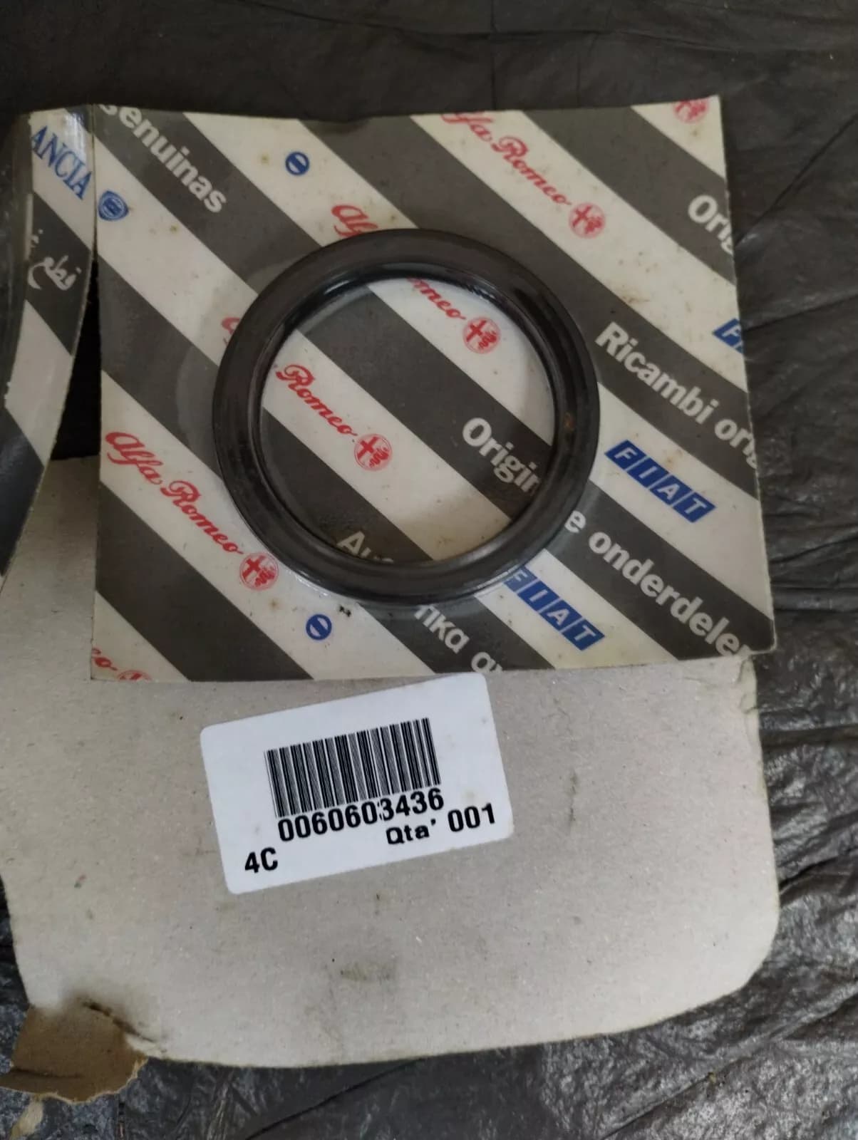 Genuine Fiat seal gasket No: 60603436