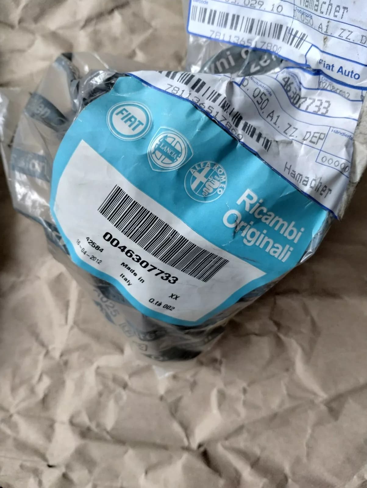 Genuine Fiat, Lancia, Alfa Romeo, HALFSHAFT BOOT No: 46307733