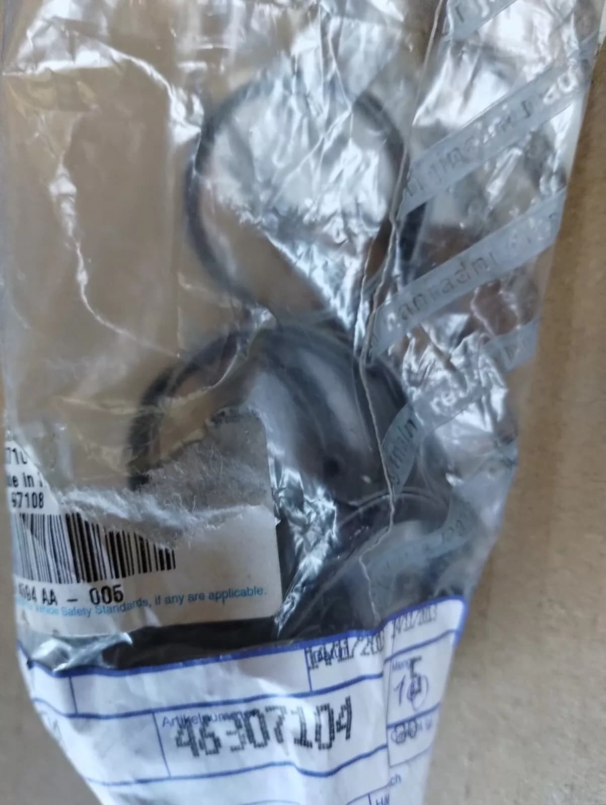 Genuine Fiat CLAMPED COLLAR 10 pcs no: 46307104