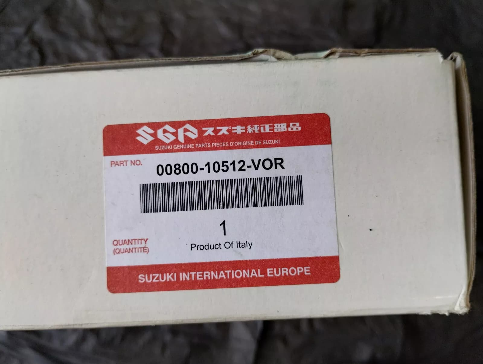 SUZUKI Genuine Speaker No: 800-10512-V0R