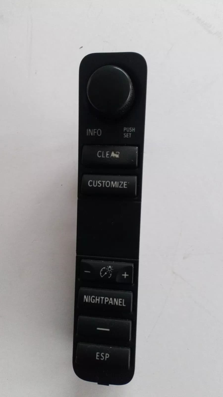 SAAB 9-3 info switch part no:12792588 year:2003-07