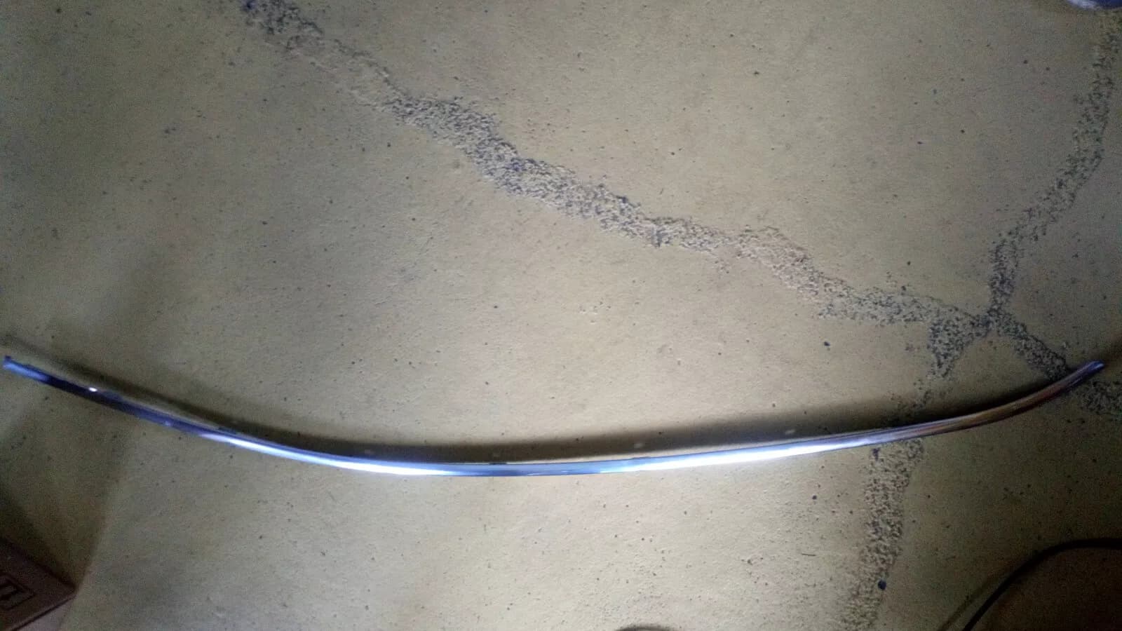 Peugeot 607 door trim chrome frame left front Year:2006