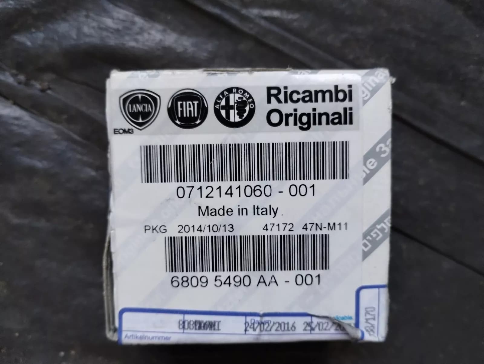 Genuine Fiat ELECTRIC CIGAR LIGHTER No : 712141060