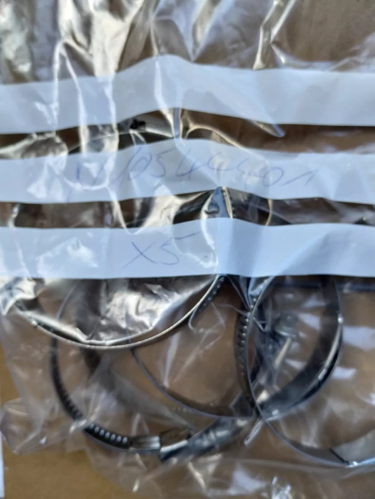 ORIGINAL BENTLEY HOSE CLAMP 5 PCS NR: N10544401