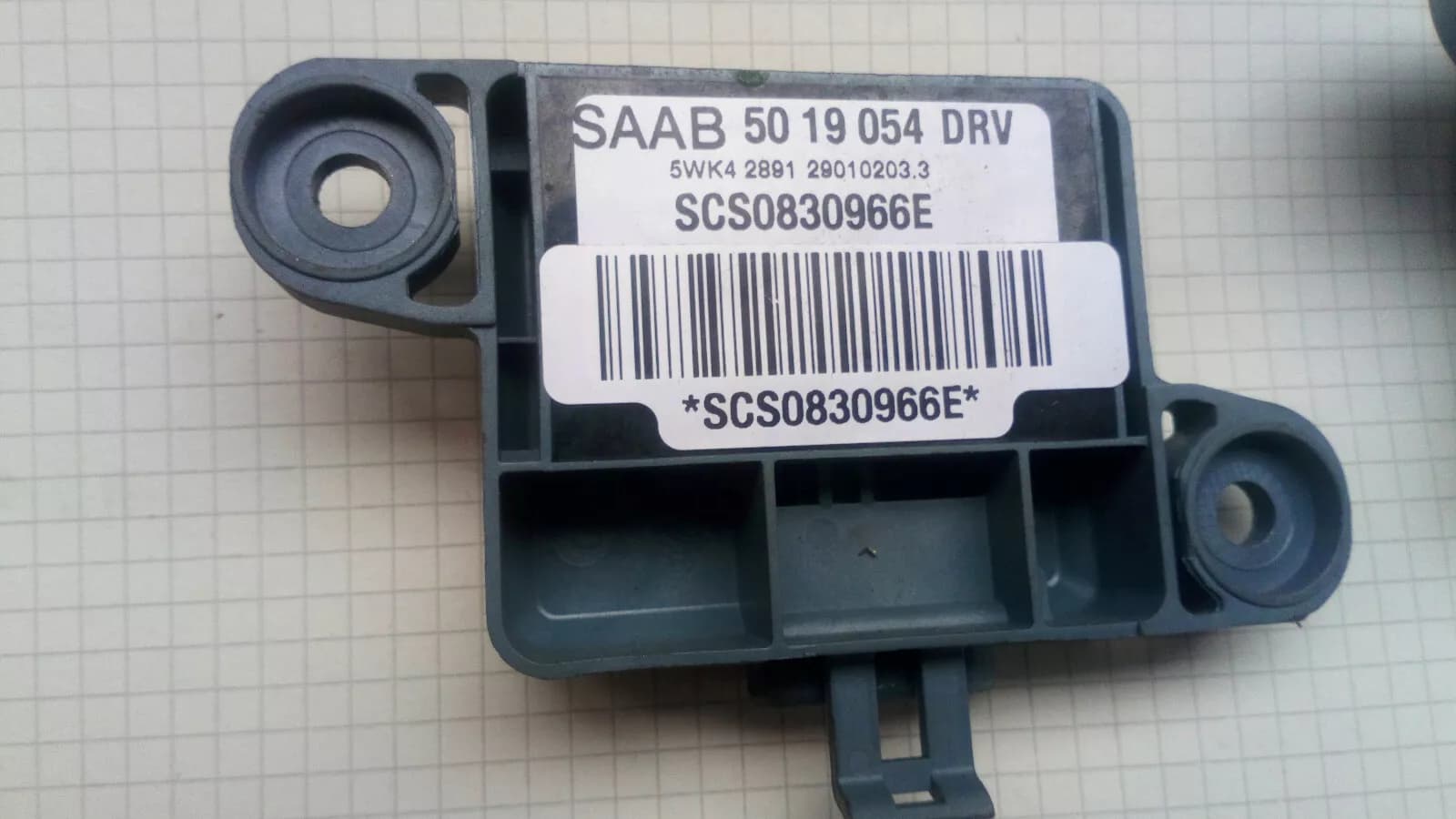 Saab 9-3 airbag sensor no:5019054 year:1999-01