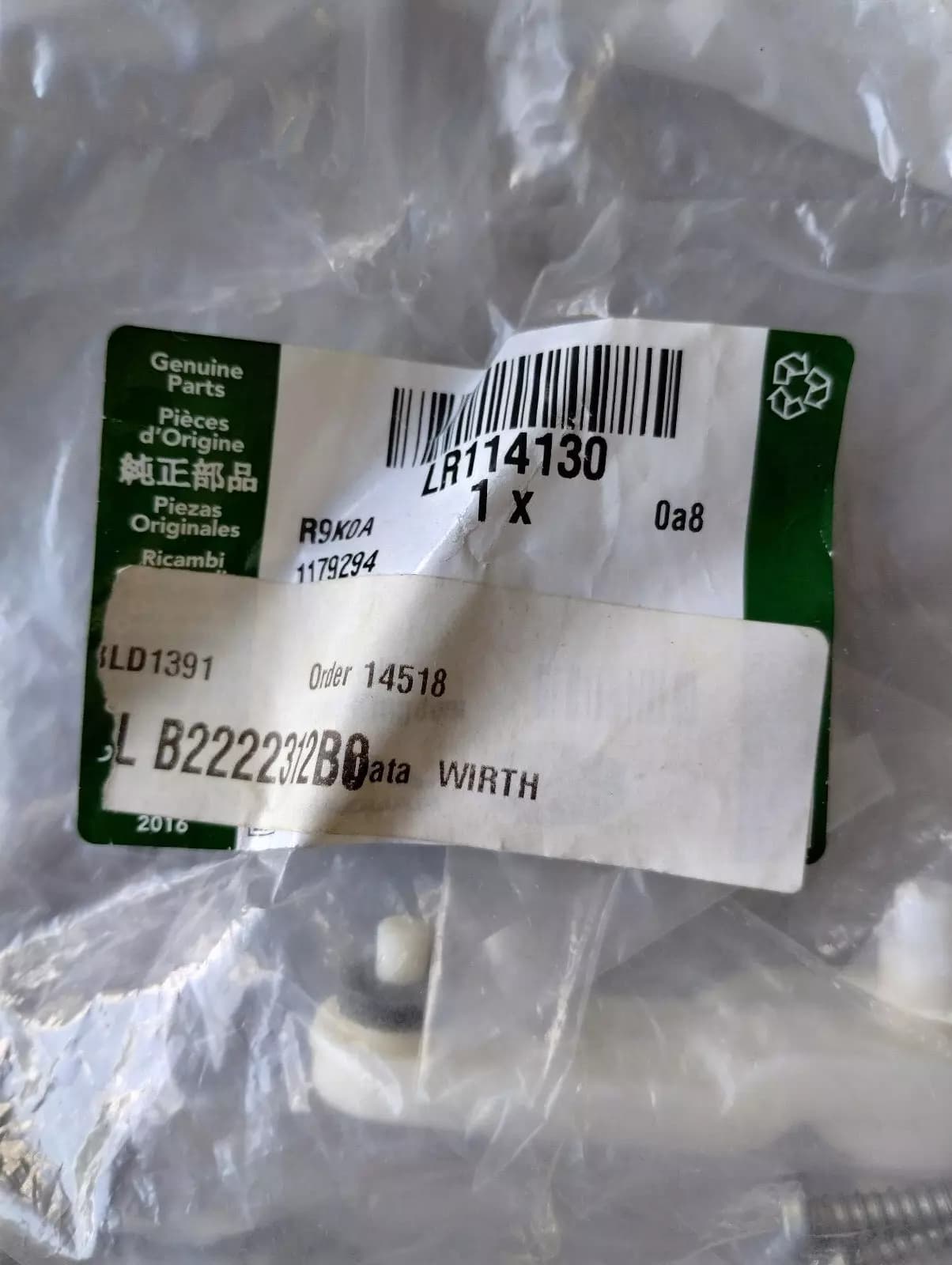 Jaguar, Land Rover, genuine HEATER MOTOR STEPPER'S 2pcs No: LR114130