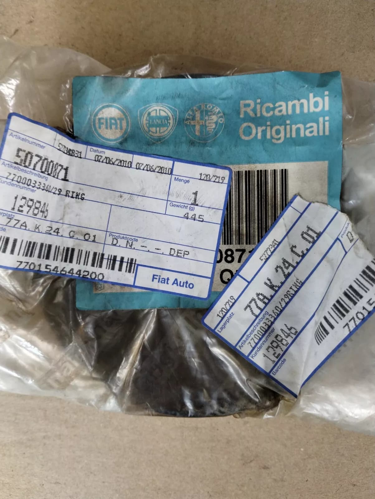 Genuine Fiat, Alfa Romeo bearing 1 pcs No: 50700871