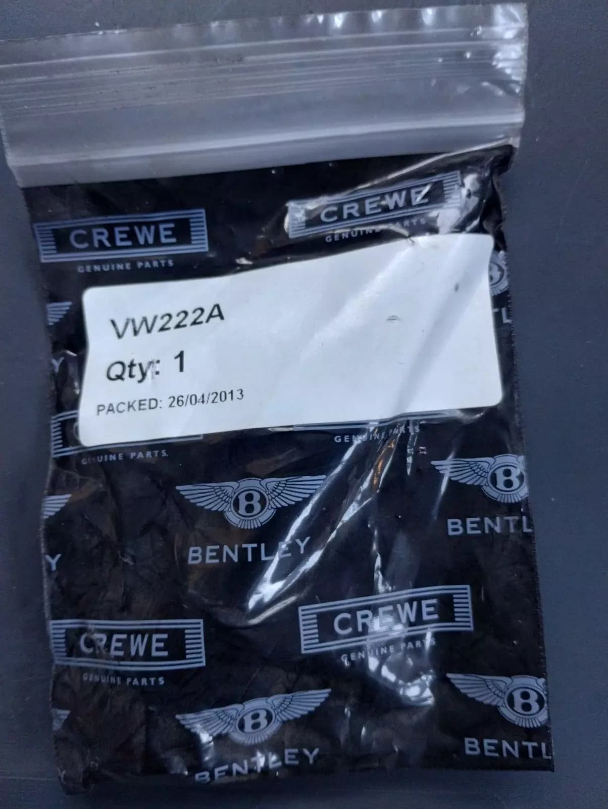 NEW BENTLEY genuine DRIFT No: VW222A