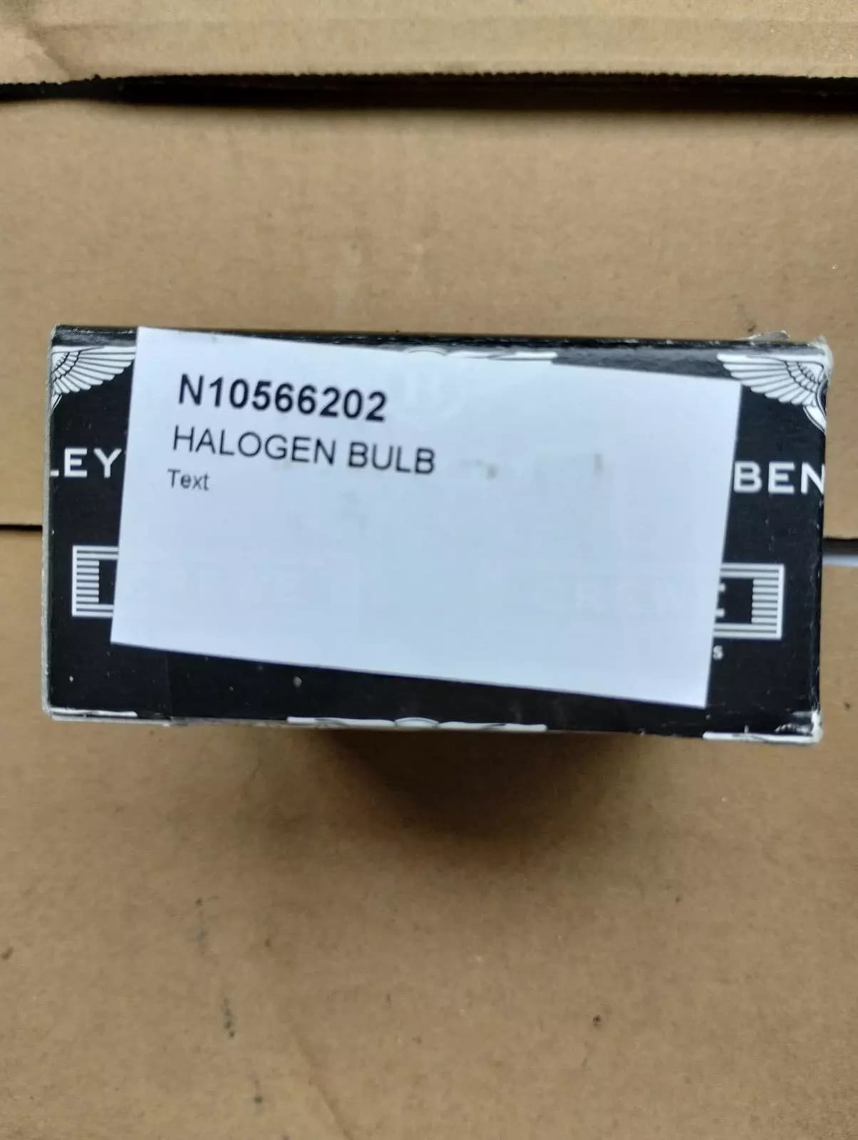 ORIGINAL BENTLEY HALOGEN BULB 1 PCS NR: N10566202
