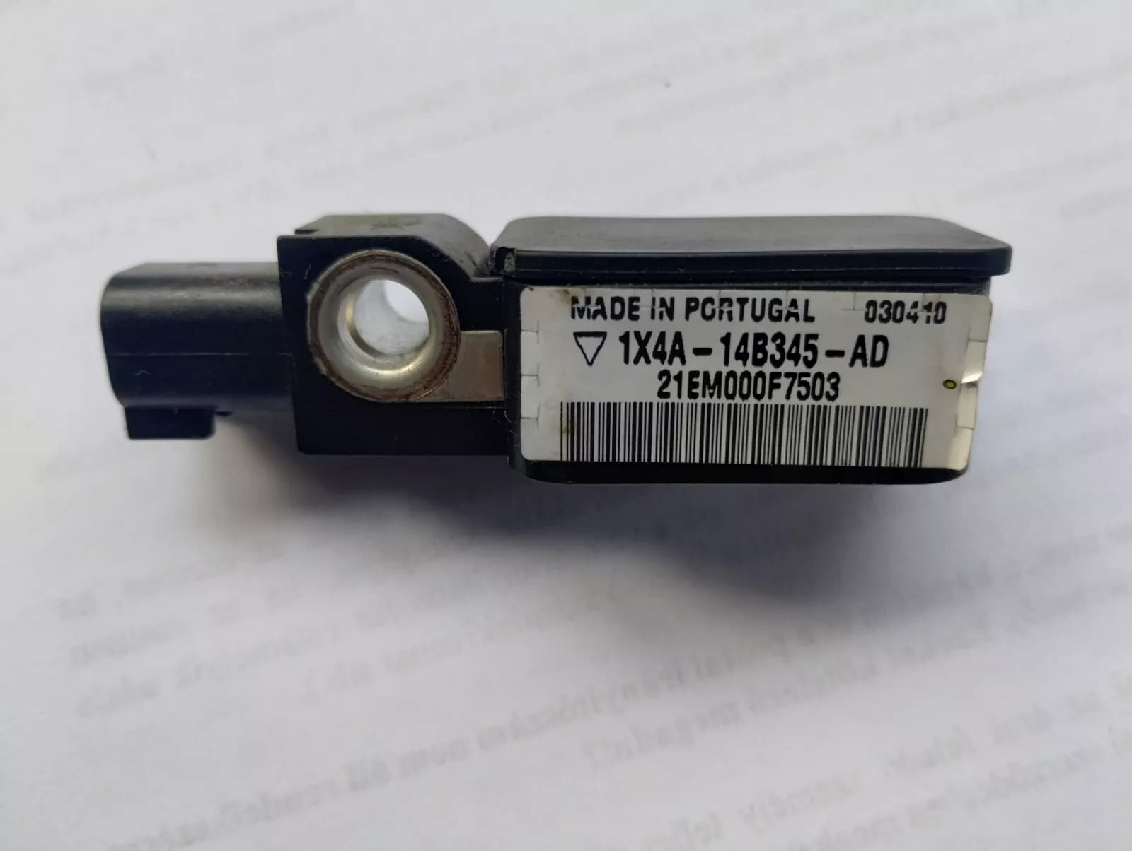 Jaguar sensor airbag No : 1X4A-14B345-AD