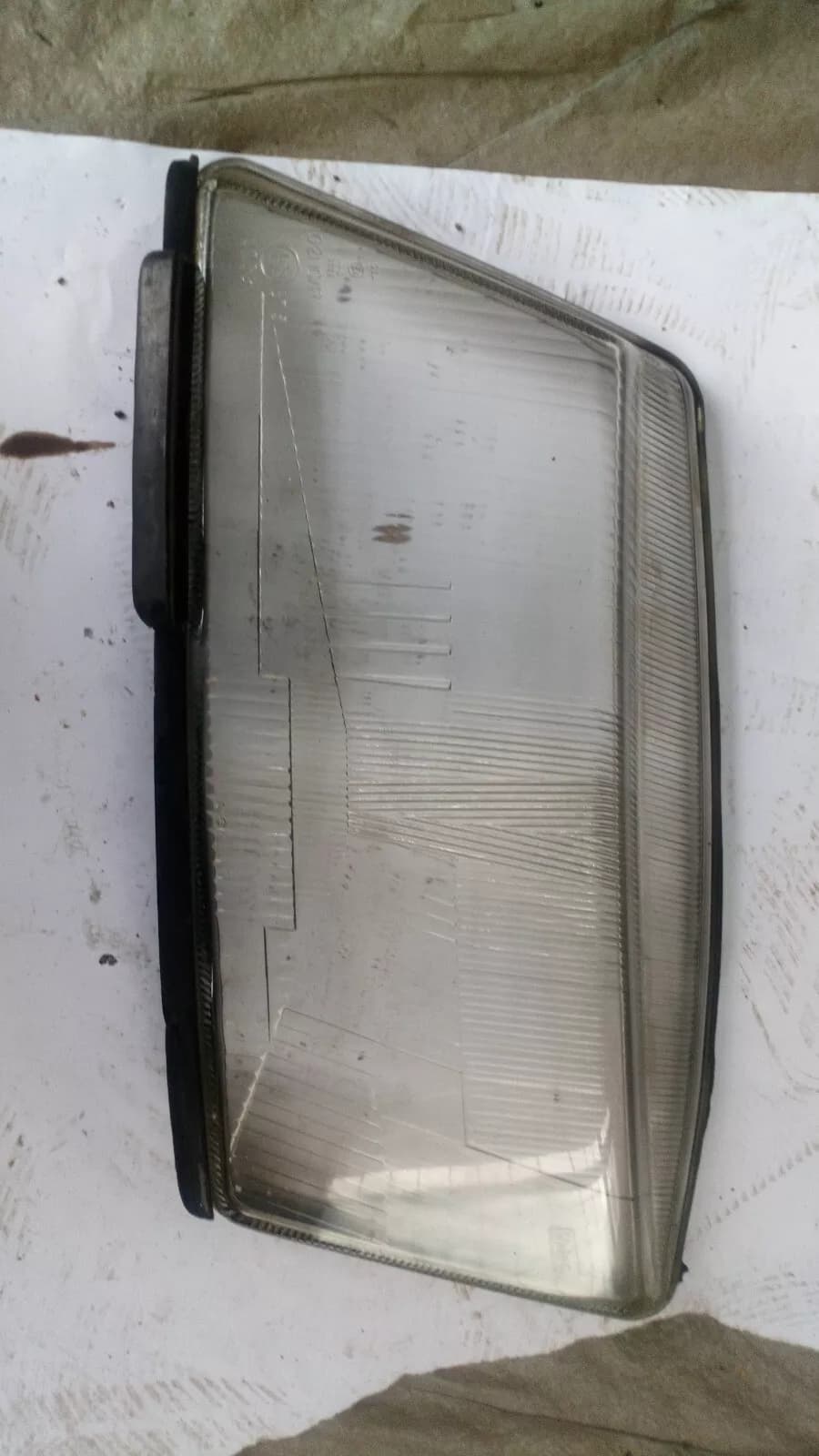 SAAB 900, 9-3 headlight glass left