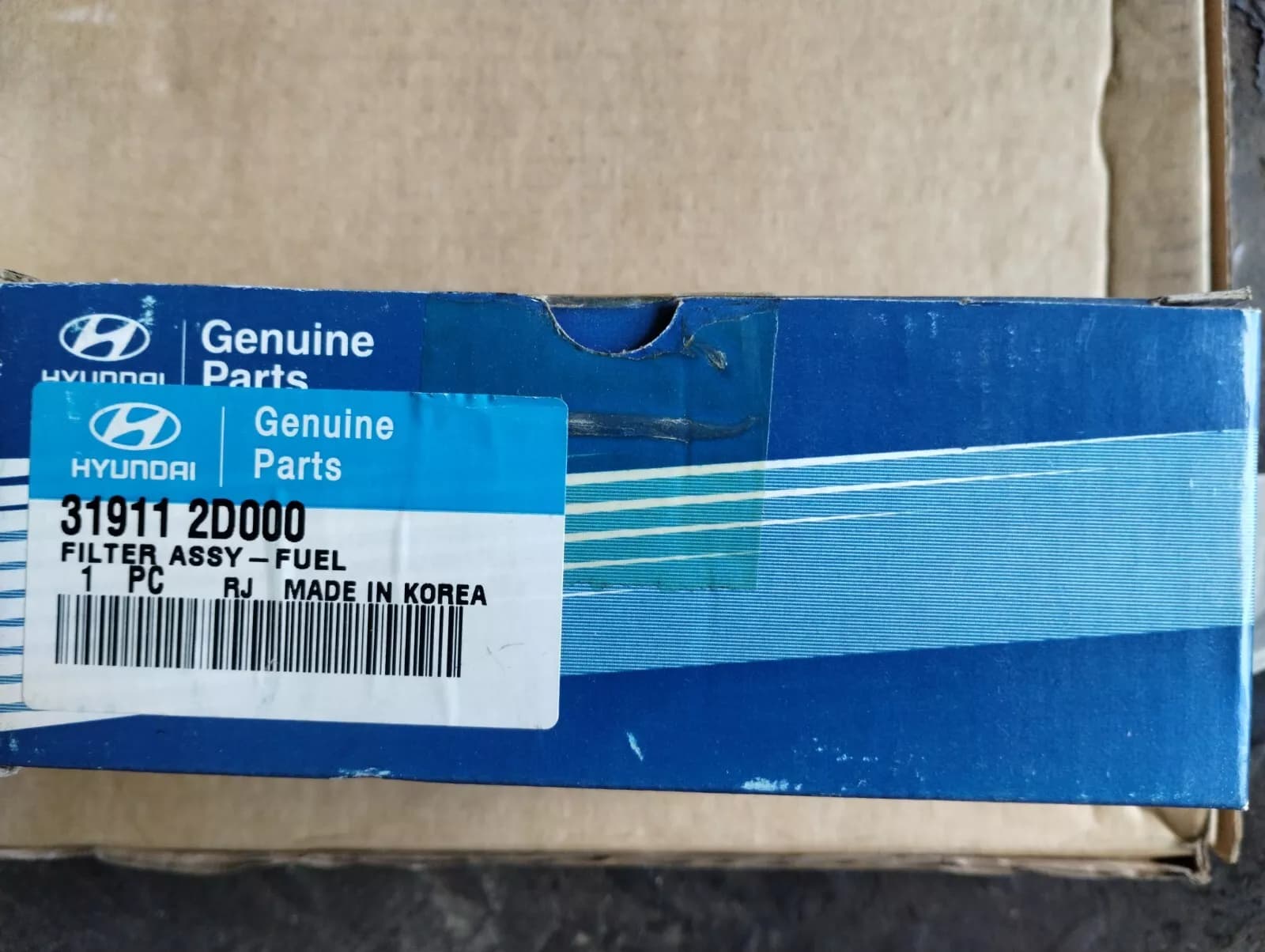 HYUNDAI Genuine FILTER ASSY-FUEL No : 319112D000