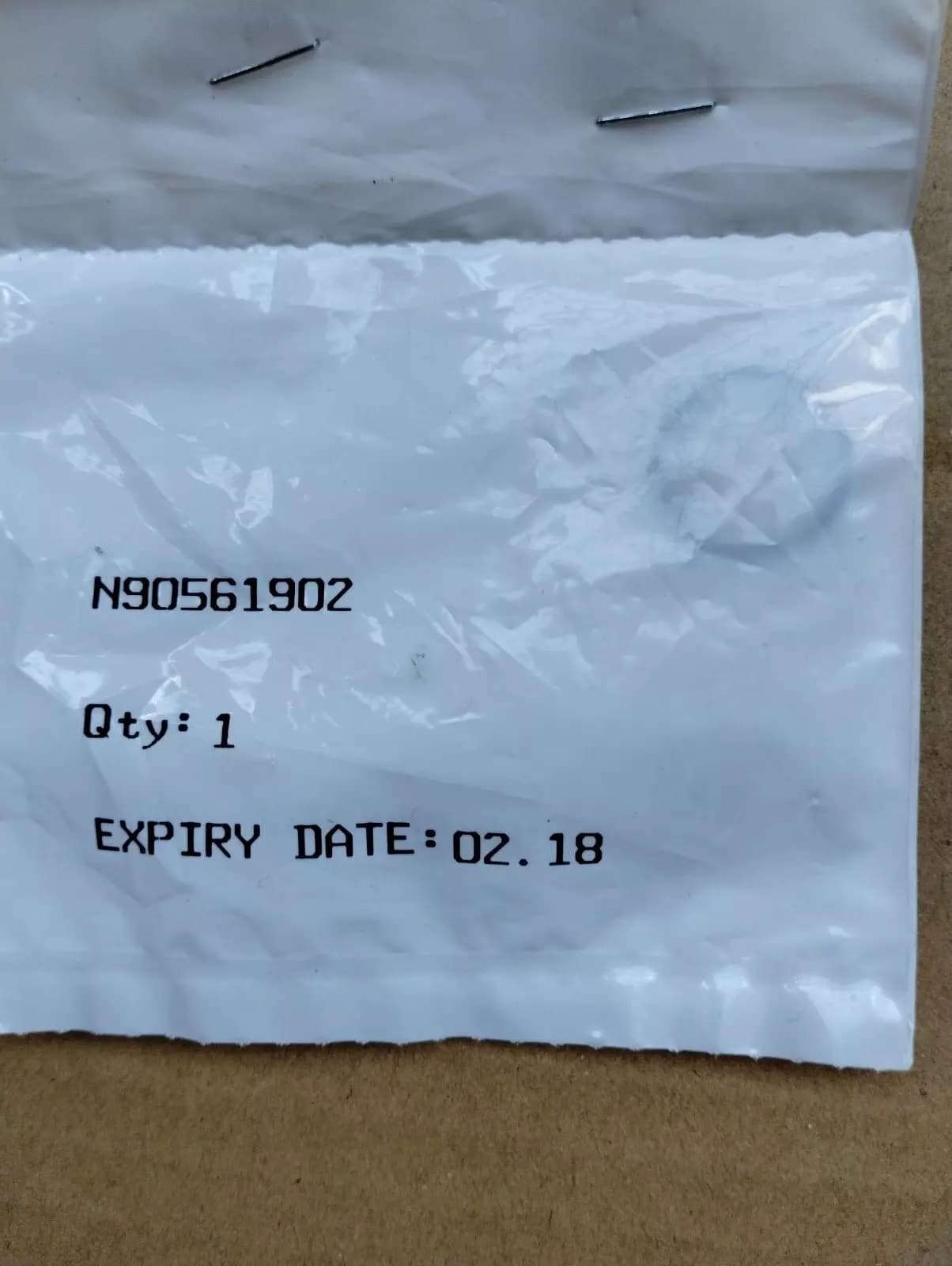 ORIGINAL BENTLEY O RING 2 PCS No: N90561902