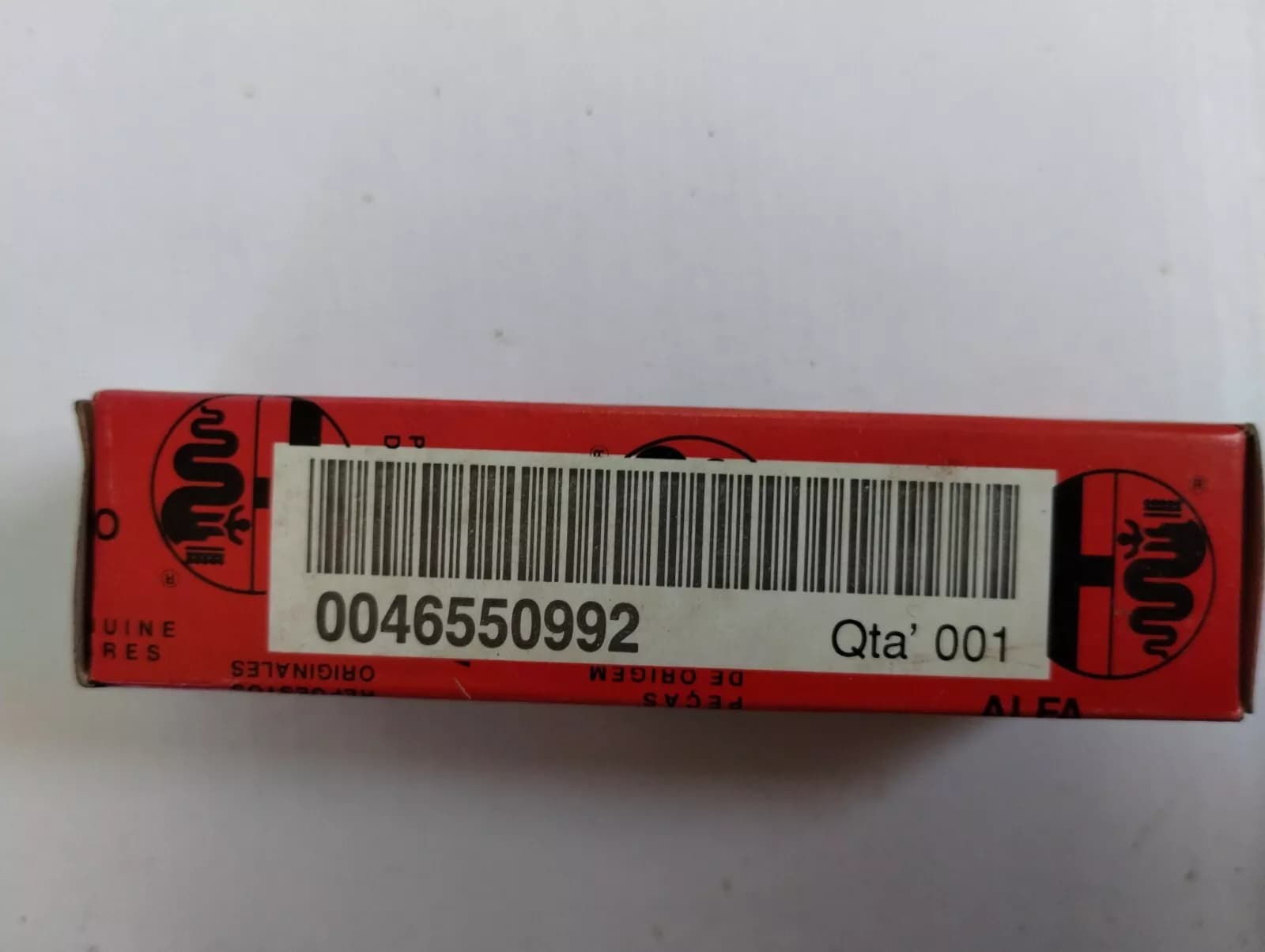 ALFA ROMEO , genuine Spark plug, No: 46550992 1 Pcs