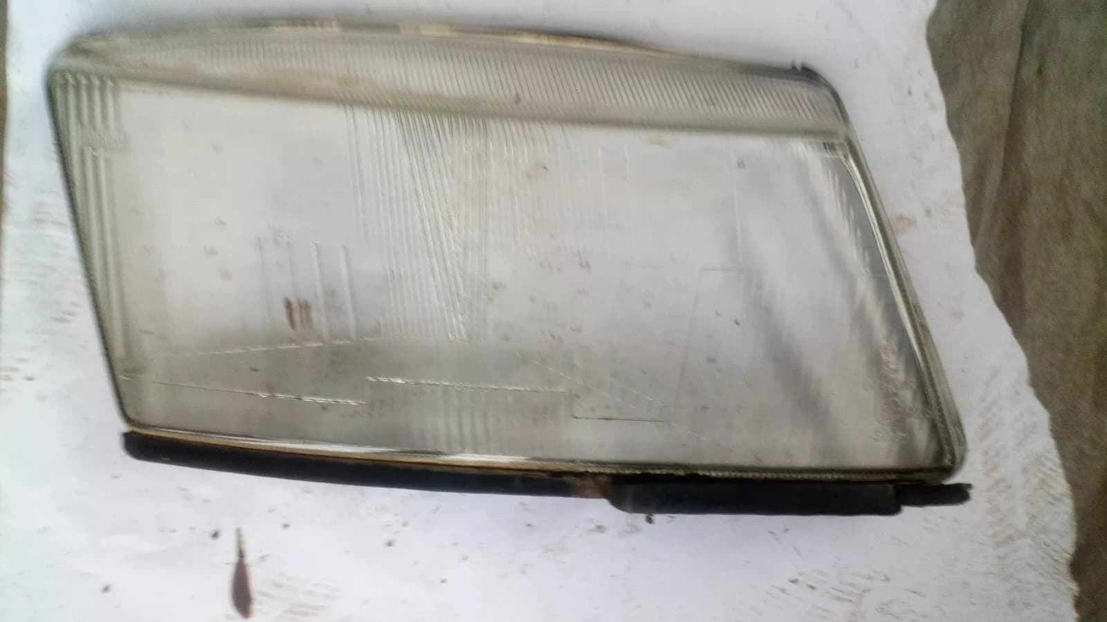 SAAB 900, 9-3 headlight glass right