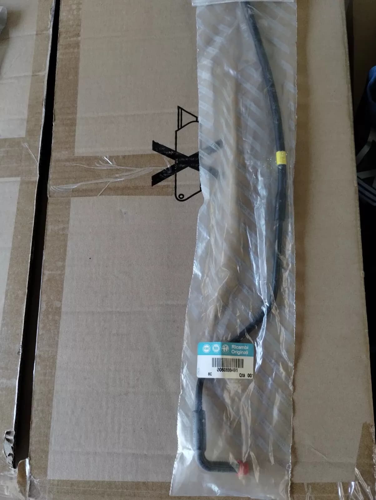 Genuine Alfa Romeo 156 Rubber tube No: 60699491