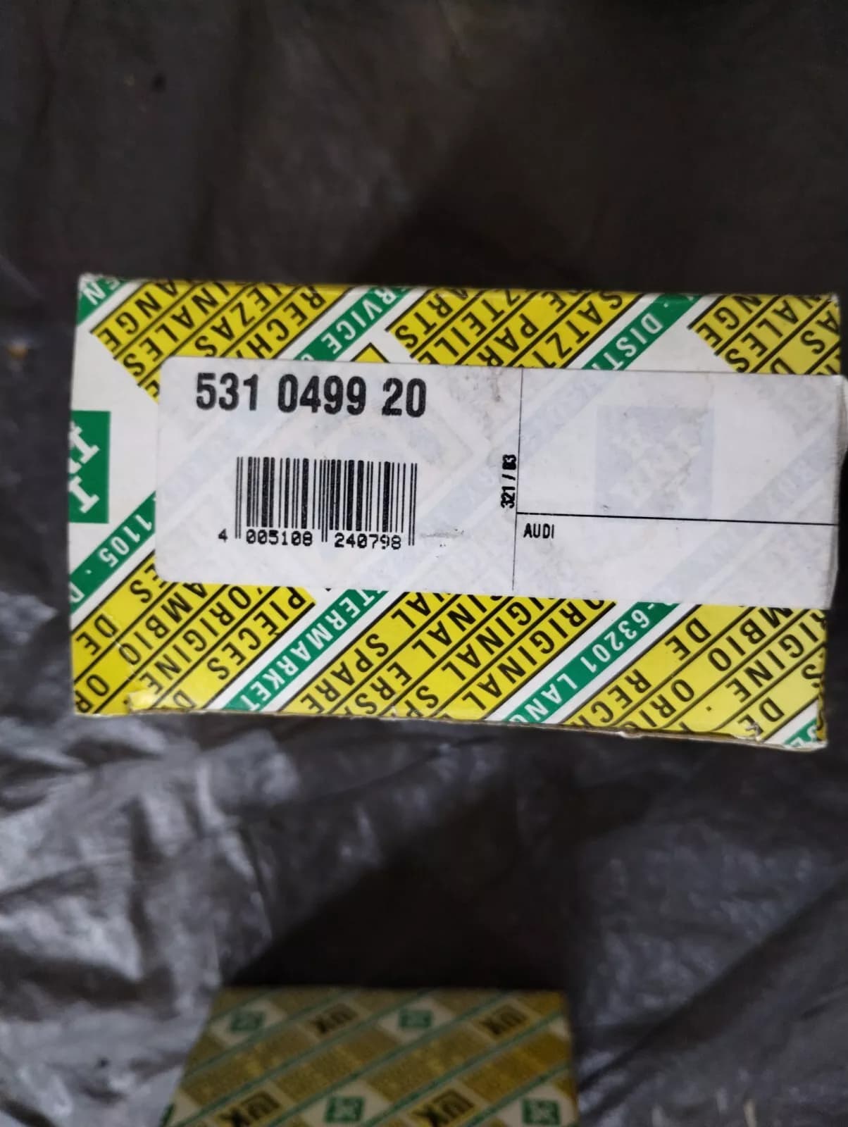 Genuine INA, LUK Tensioner pulley No: 531049920
