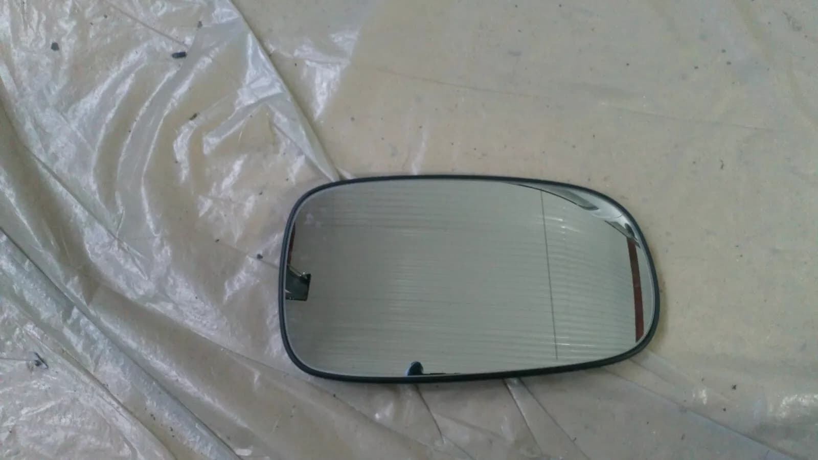 SAAB 9-5 Aero exterior mirror glass right year:2005 part no:30496