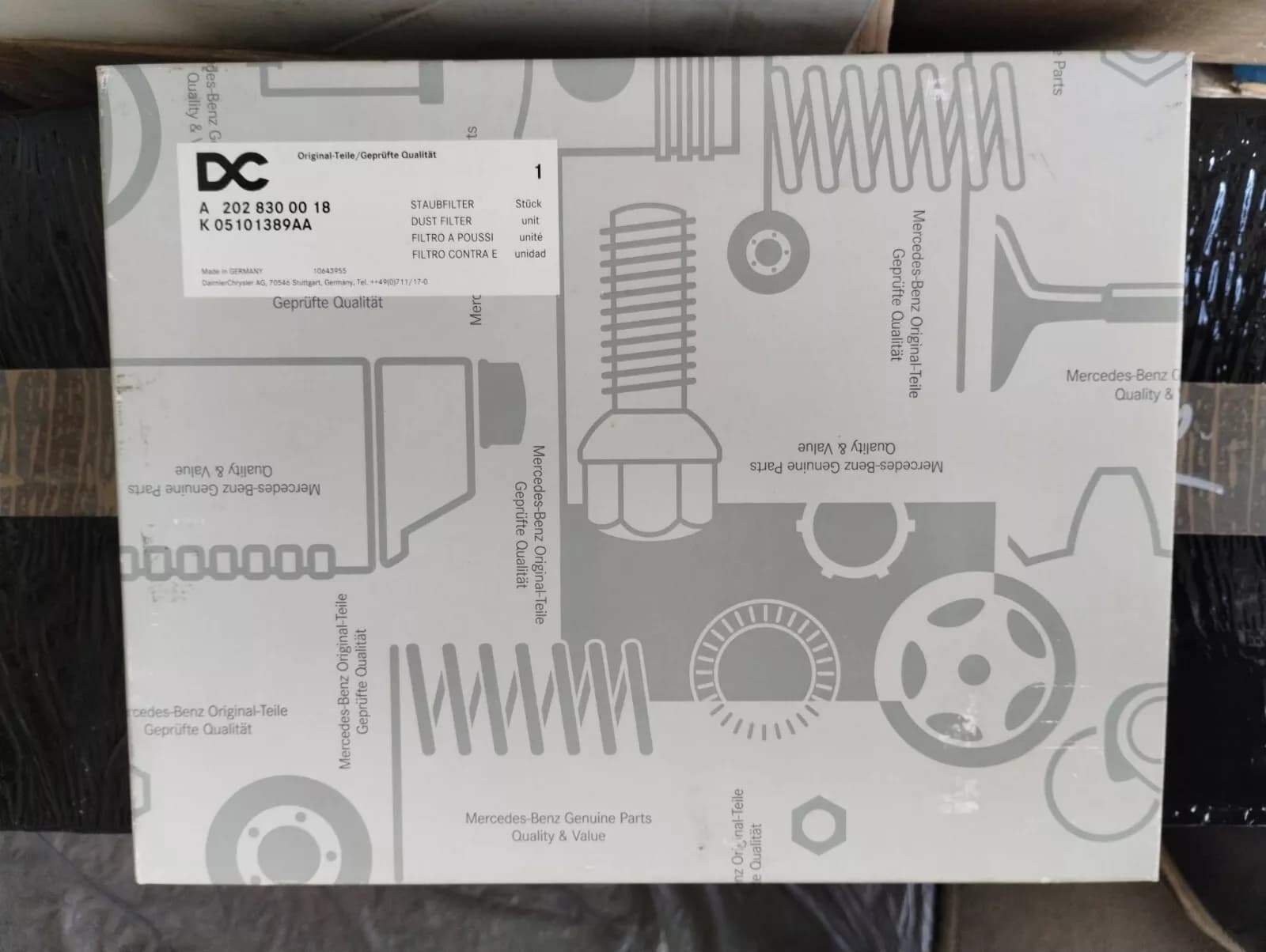 ORIGINAL Mercedes, expansion valve No: A202830018