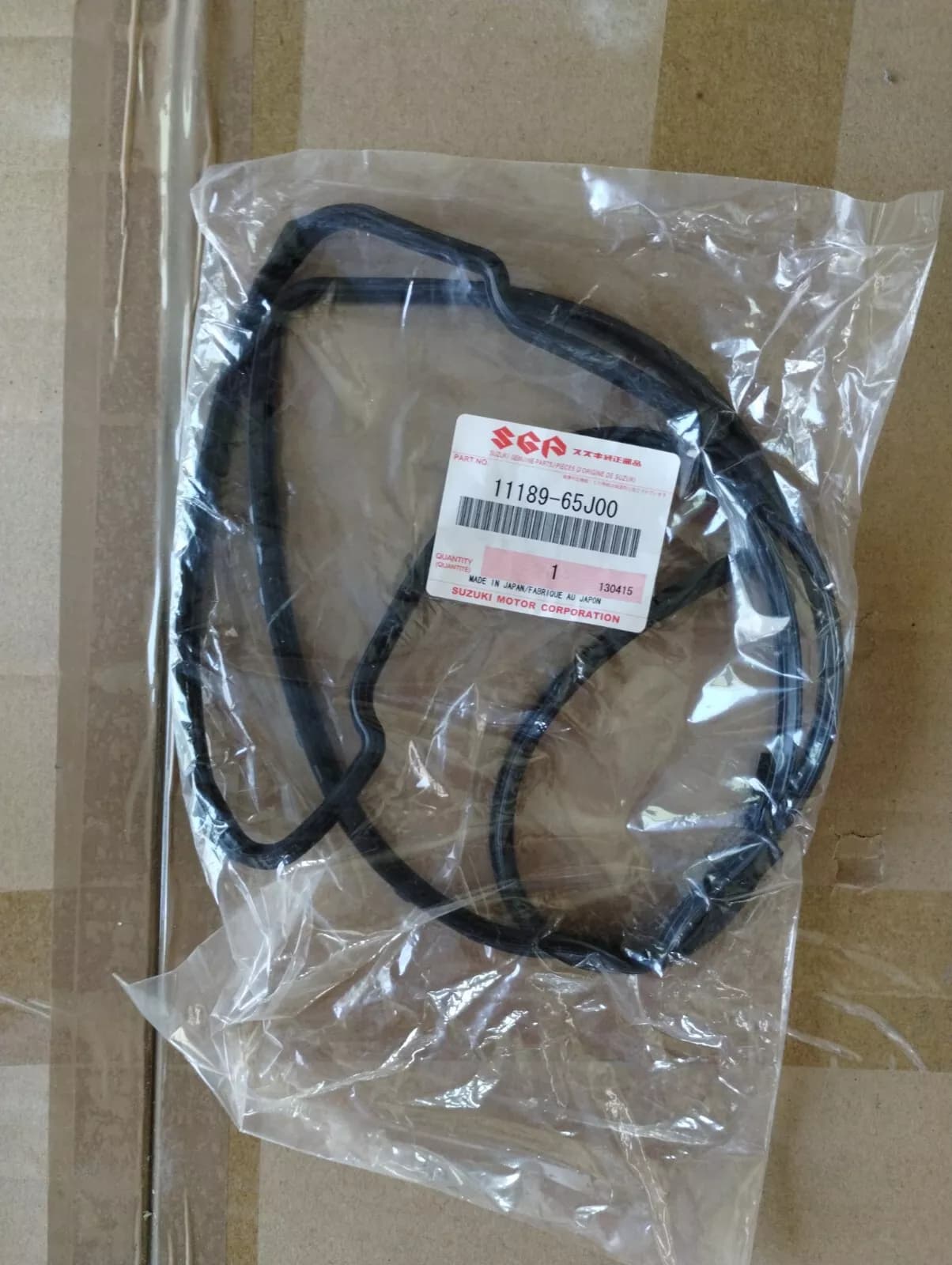 Genuine SUZUKI Seal No: 11189-65J00