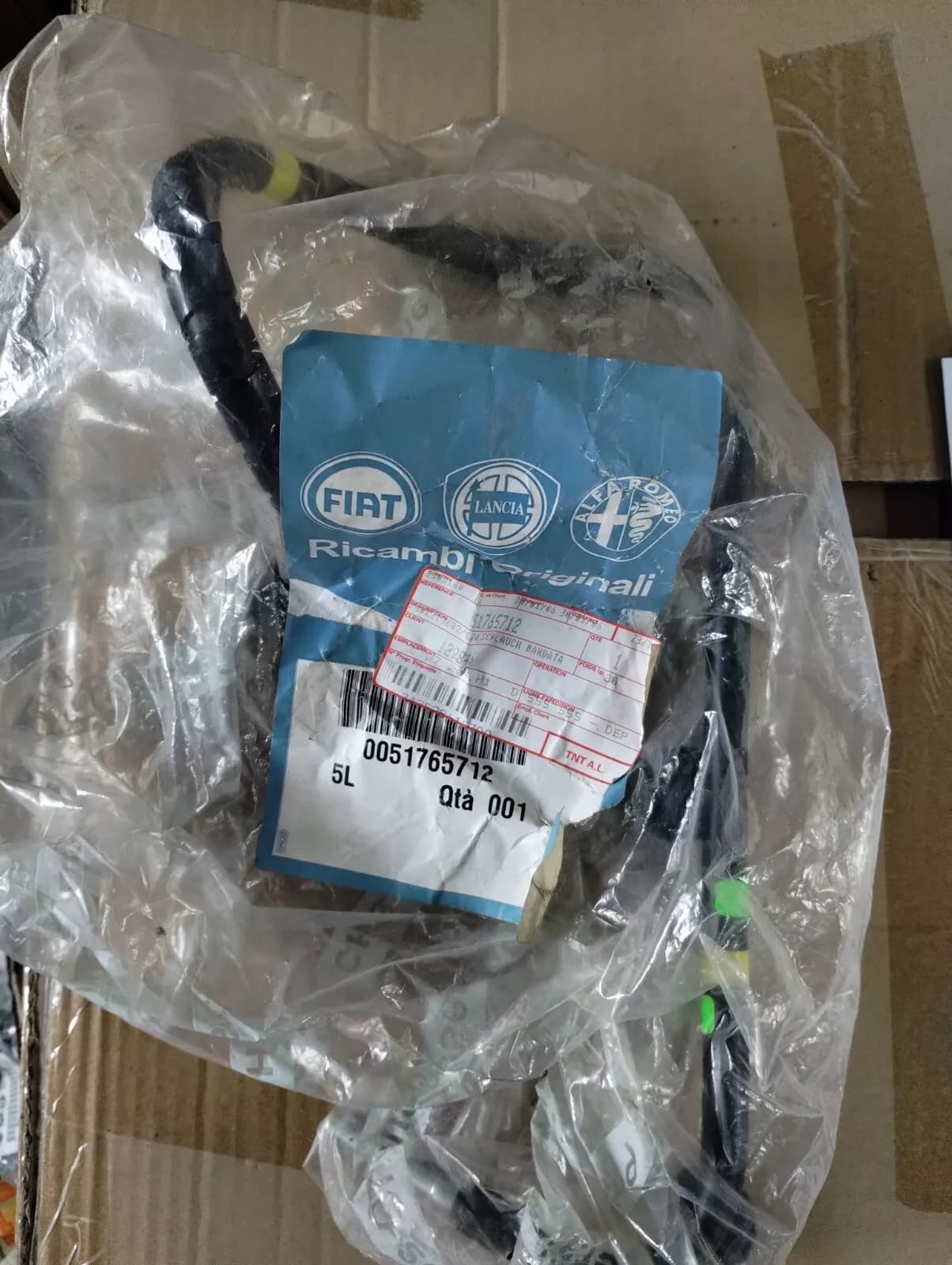 Genuine Fiat, HOSE Nr: 51765712